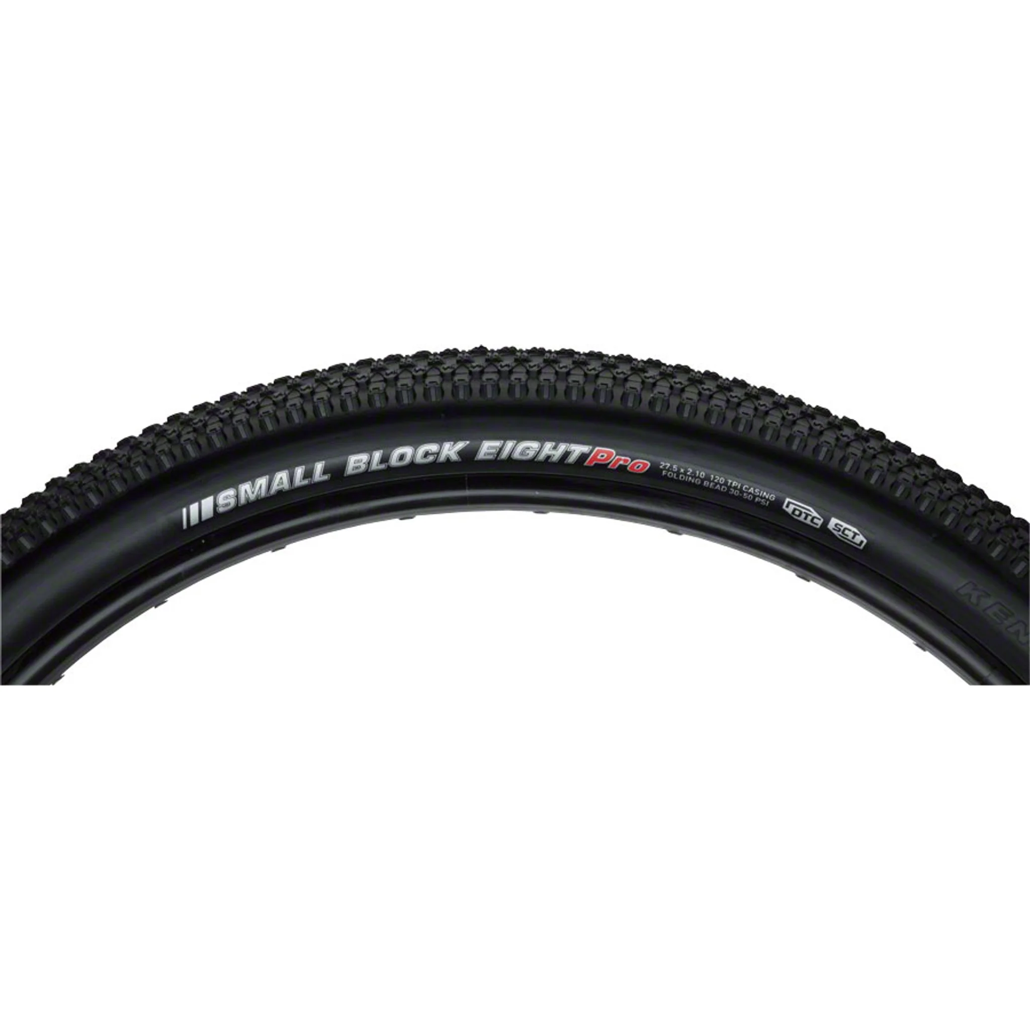 Kenda Small Block 8 Pro Tire - 27.5 x 2.1, Tubeless, Folding, Black