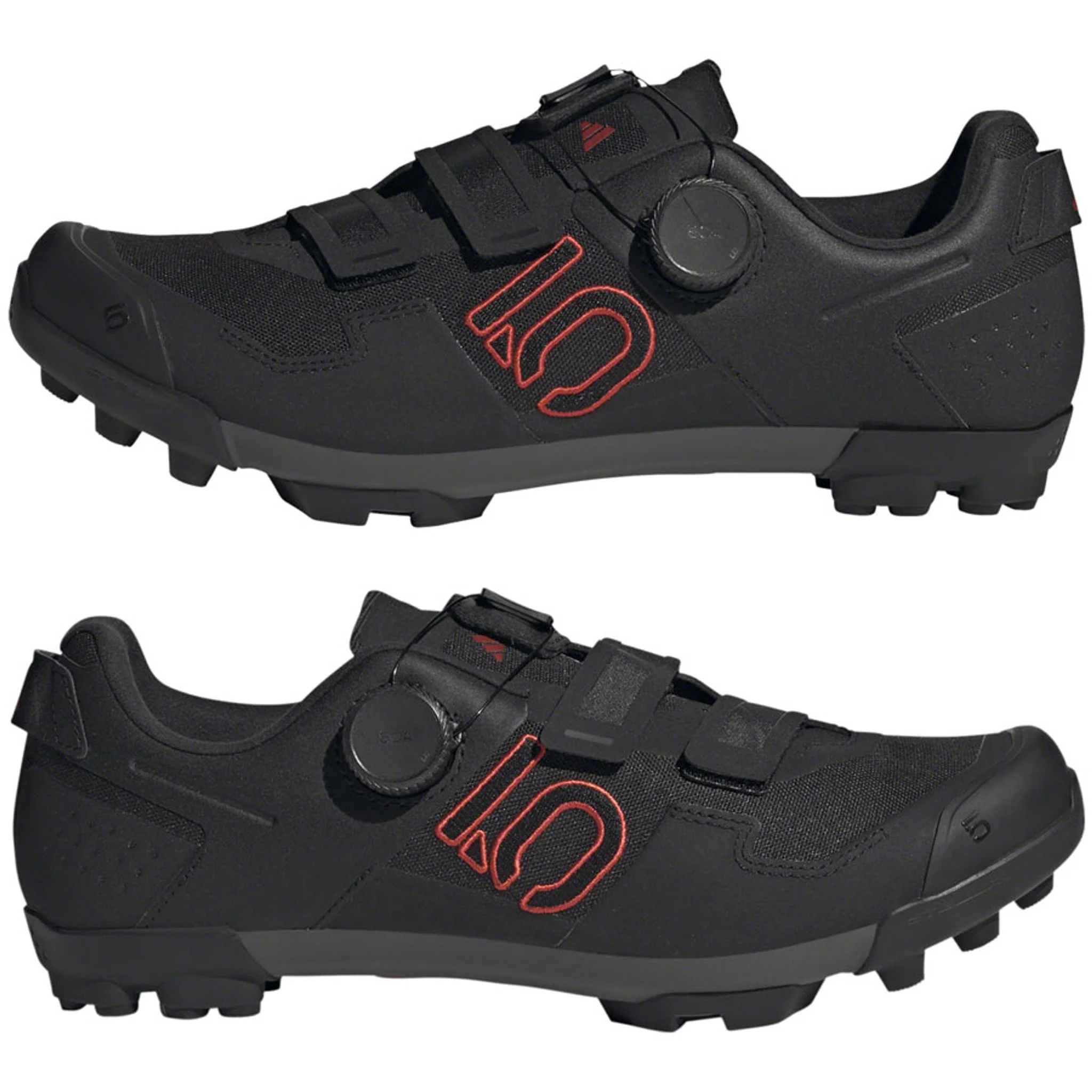 Kestrel Boa Mountain Clipless Shoes - Men's, Core Black/Gray Six/Gray Four - Image 5