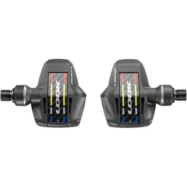 LOOK KEO BLADE CARBON CERAMIC Ti Pedals - Single Sided Clipless, Titanium, 9/16", Black
