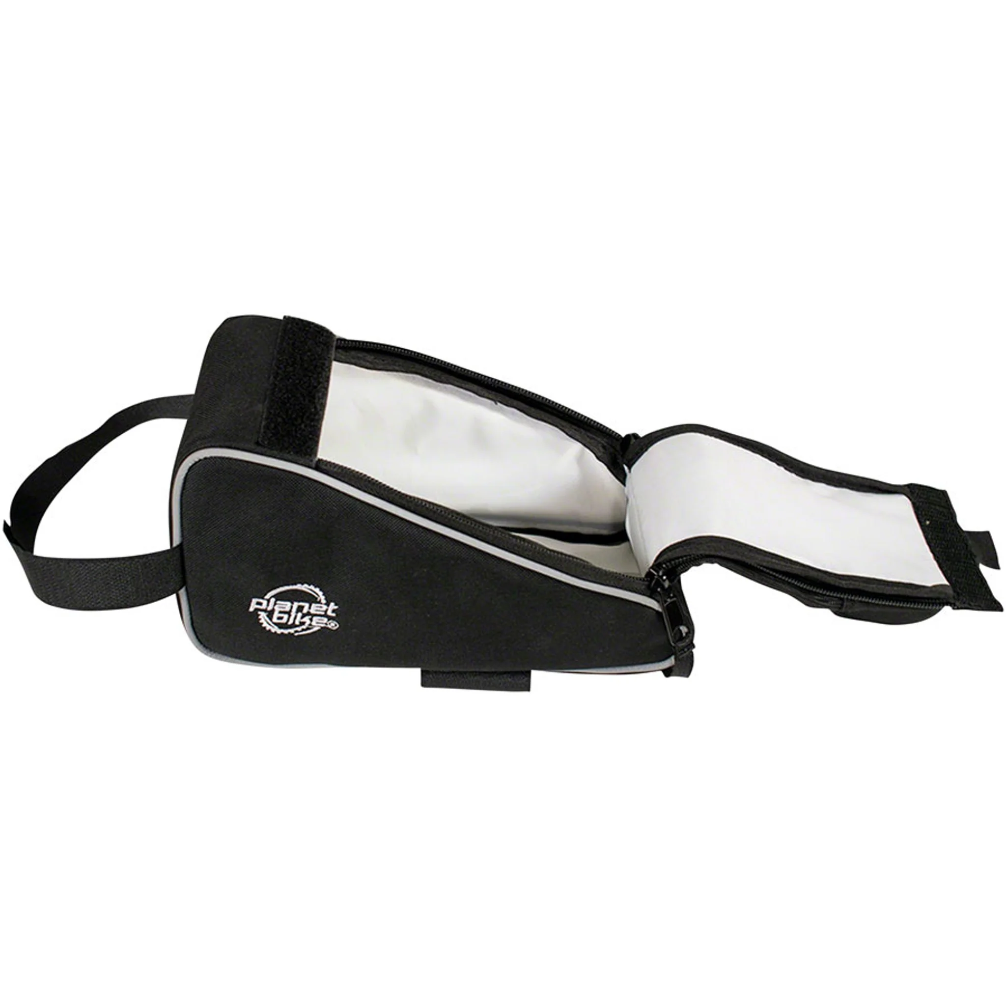 Lunch Box Top Tube/Stem Bag - 74 Cu In, Black - Image 4
