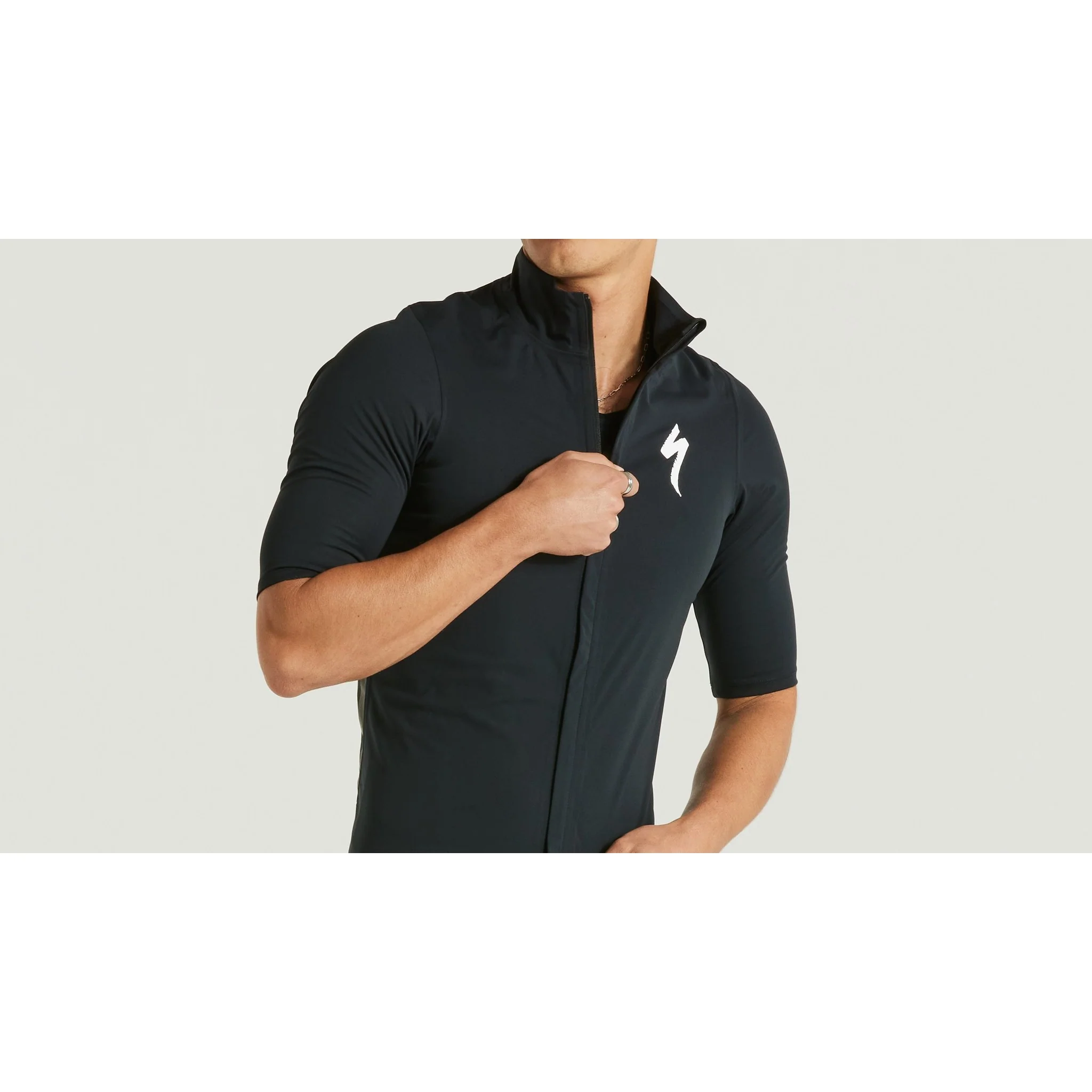 Men's SL Pro Short Sleeve Rain Jersey - Image 6