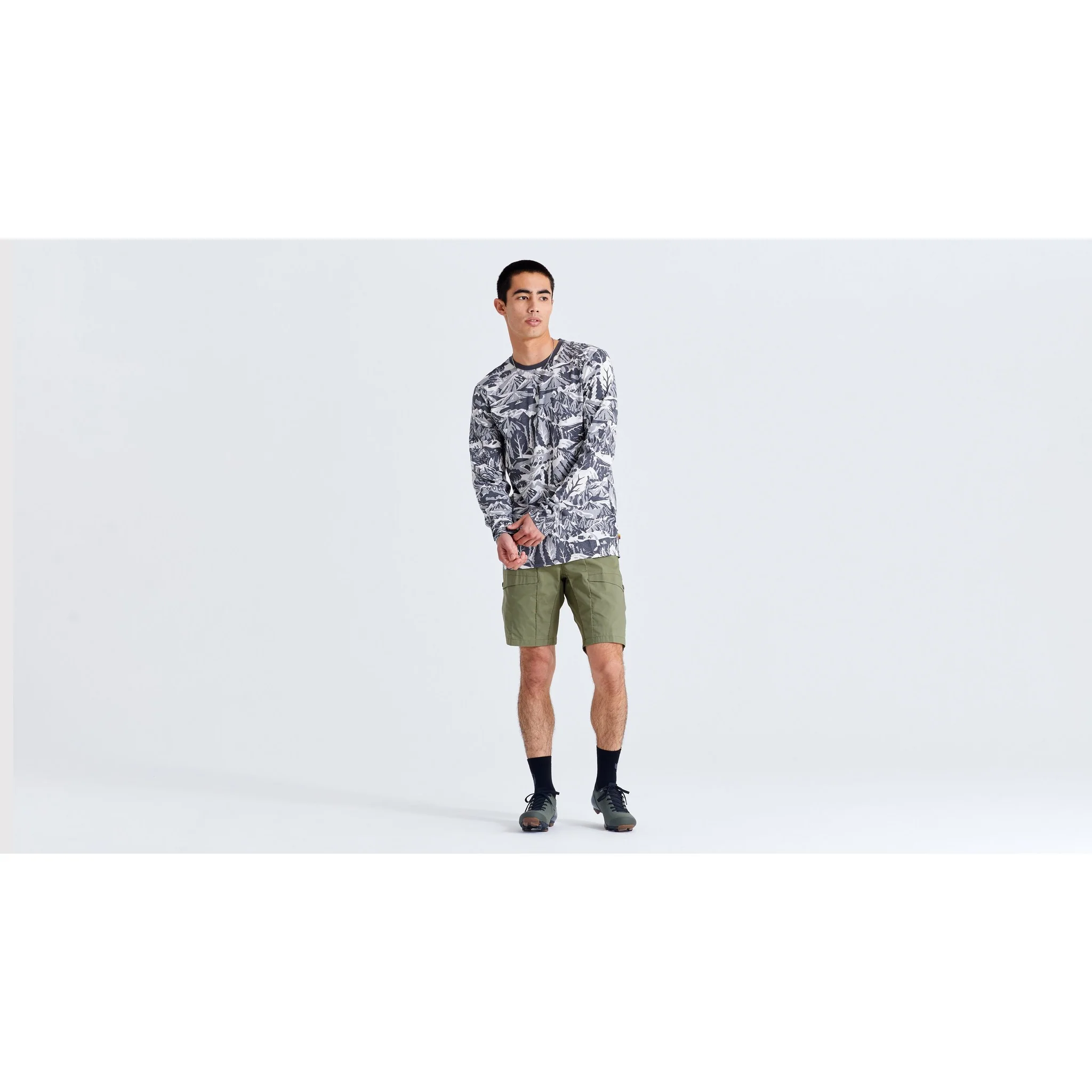 Men's Specialized/Fjällräven Cotton Caliswe Long Sleeve Tee