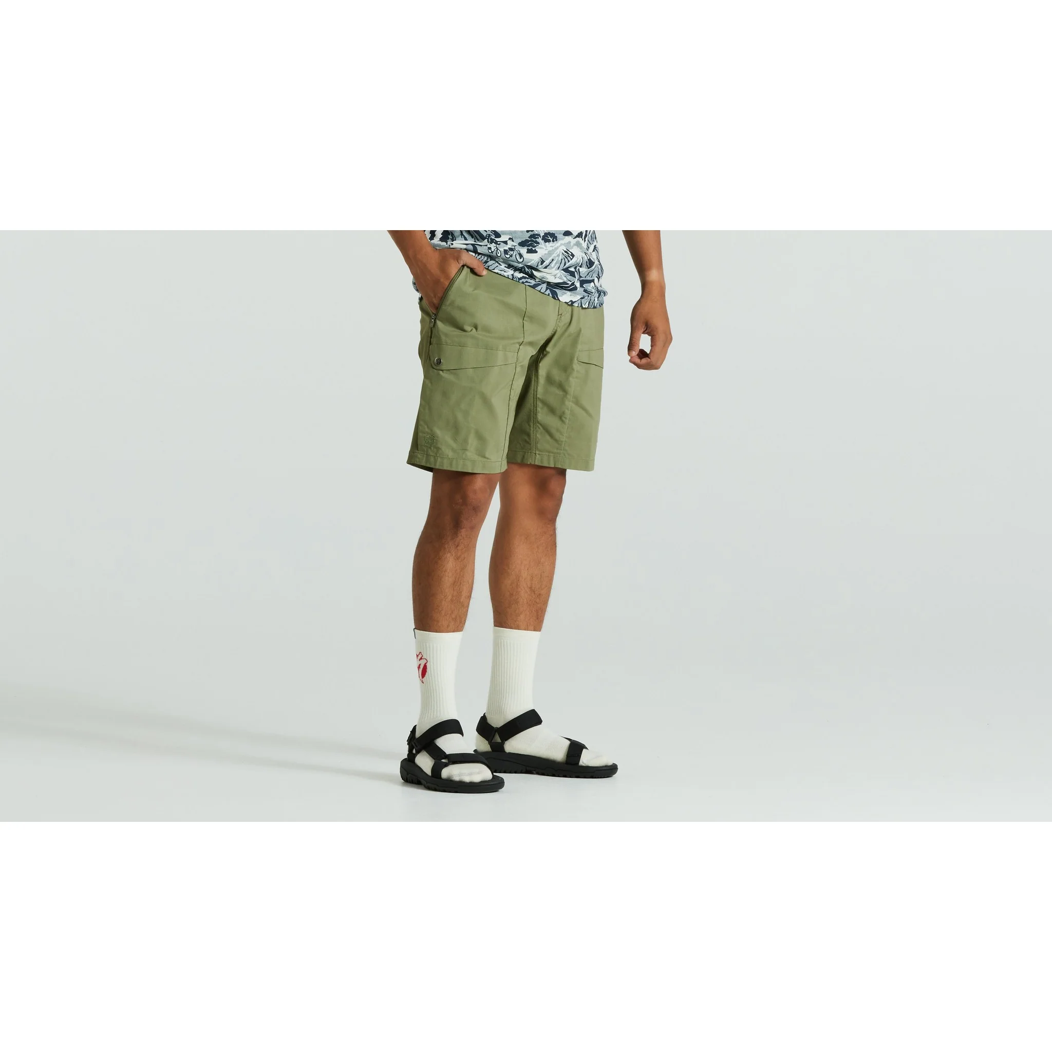 Men's Specialized/Fjällräven Rider's Hybrid Shorts - Image 8