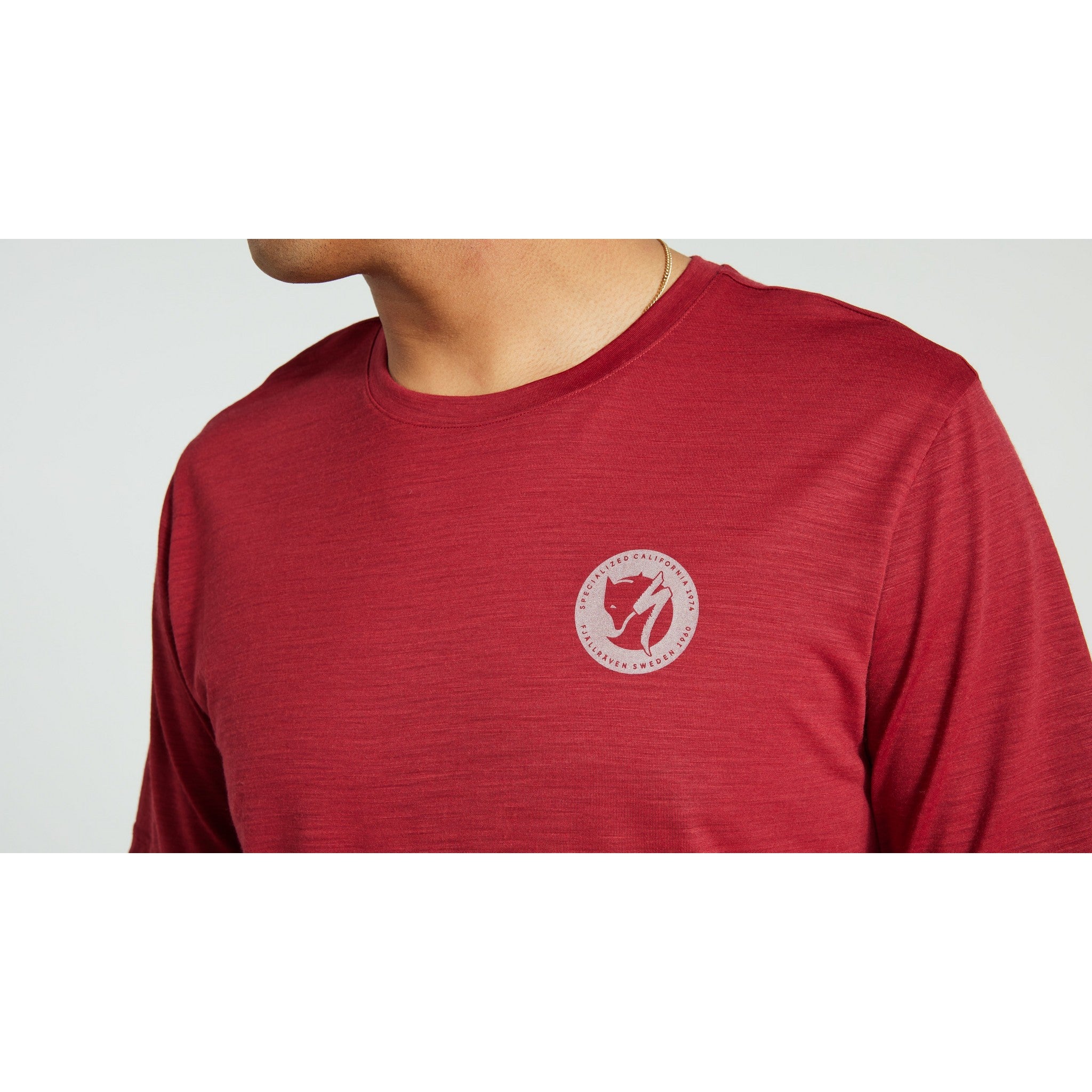 Men's Specialized/Fjällräven Wool Short Sleeve Tee - Image 12