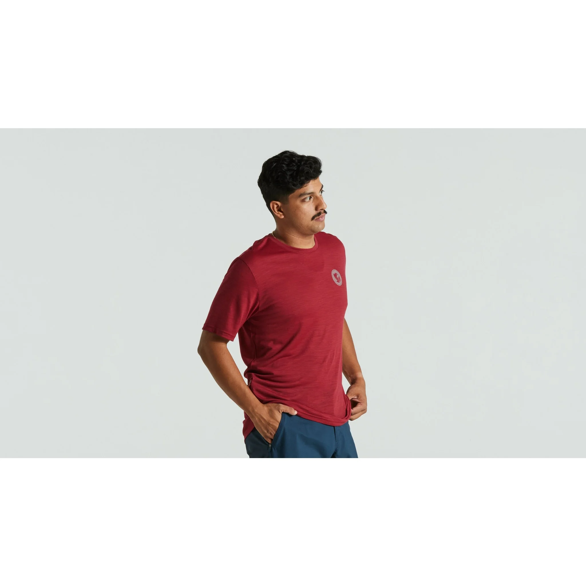 Men's Specialized/Fjällräven Wool Short Sleeve Tee - Image 8