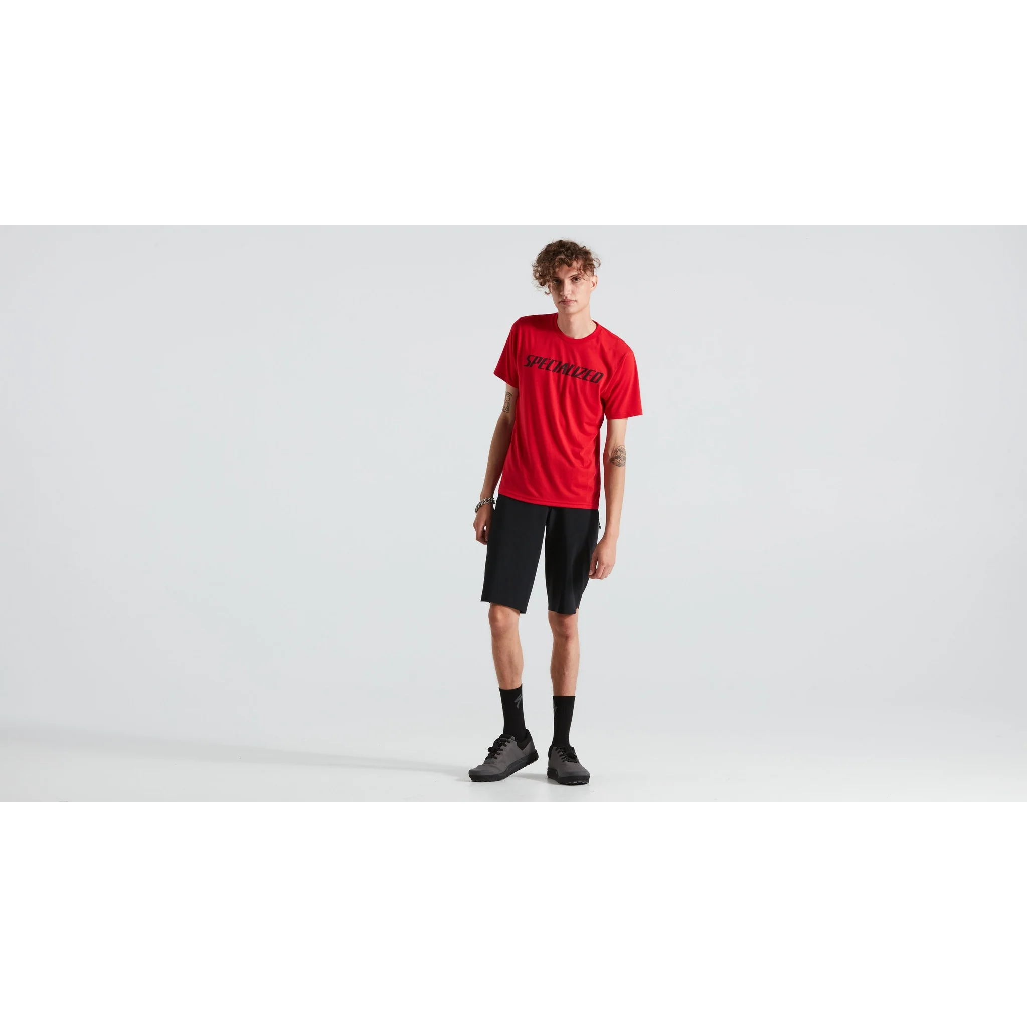 Men's Wordmark Short Sleeve T-Shirt - Image 31