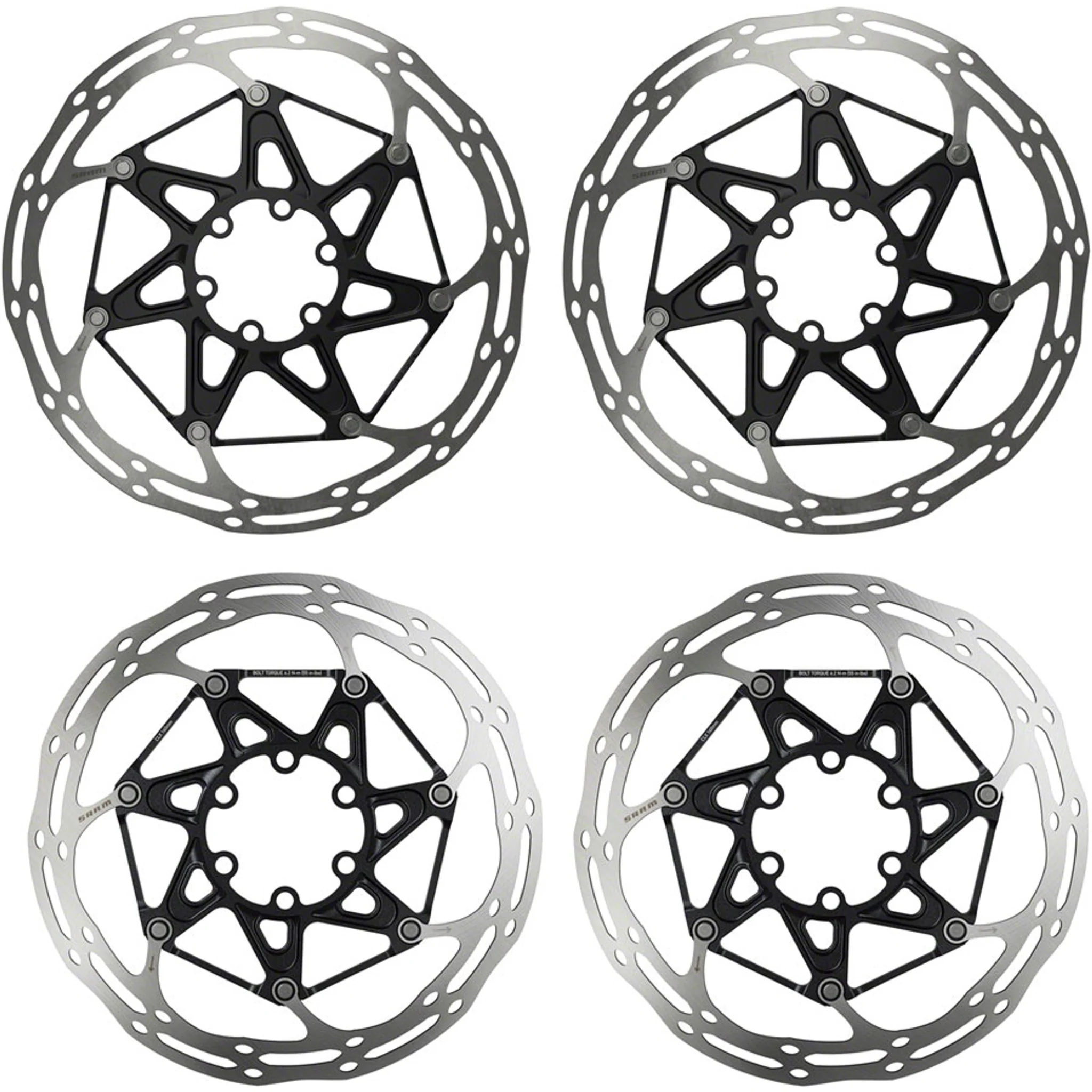 Motive Ultimate Stealth Expert Disc Brake Kit - Front/Rear Levers, Front/Rear Teal Splatter Calipers, Adapters, Rotors, Bleed Kit, A1 - Image 4