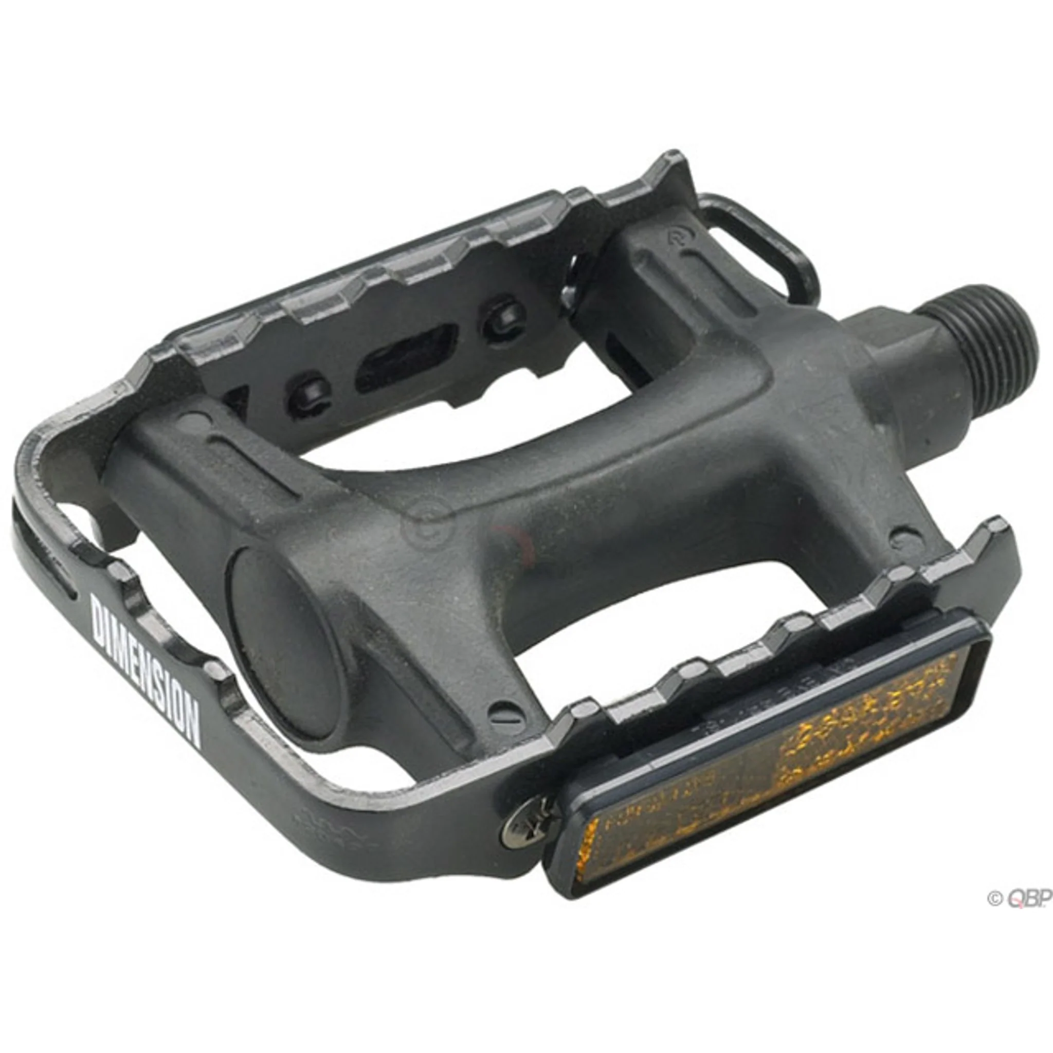 Mountain Sport Pedals - Platform, Plastic, 9/16", Black