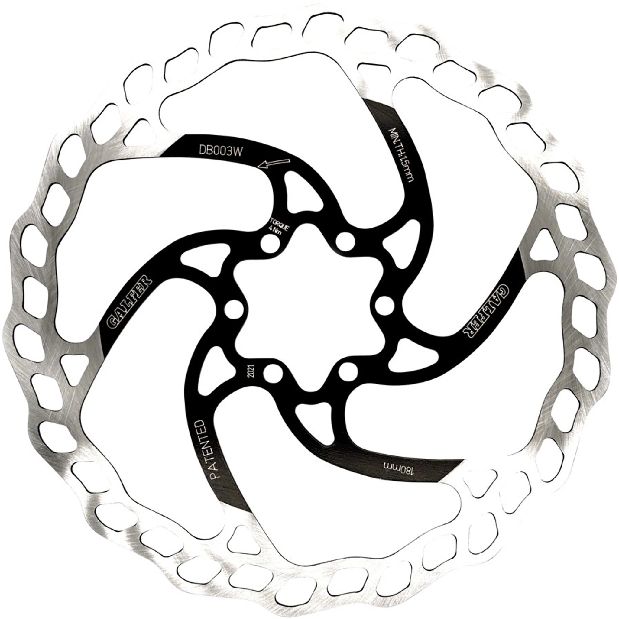 MTB 6-Bolt Rotor - Image 2