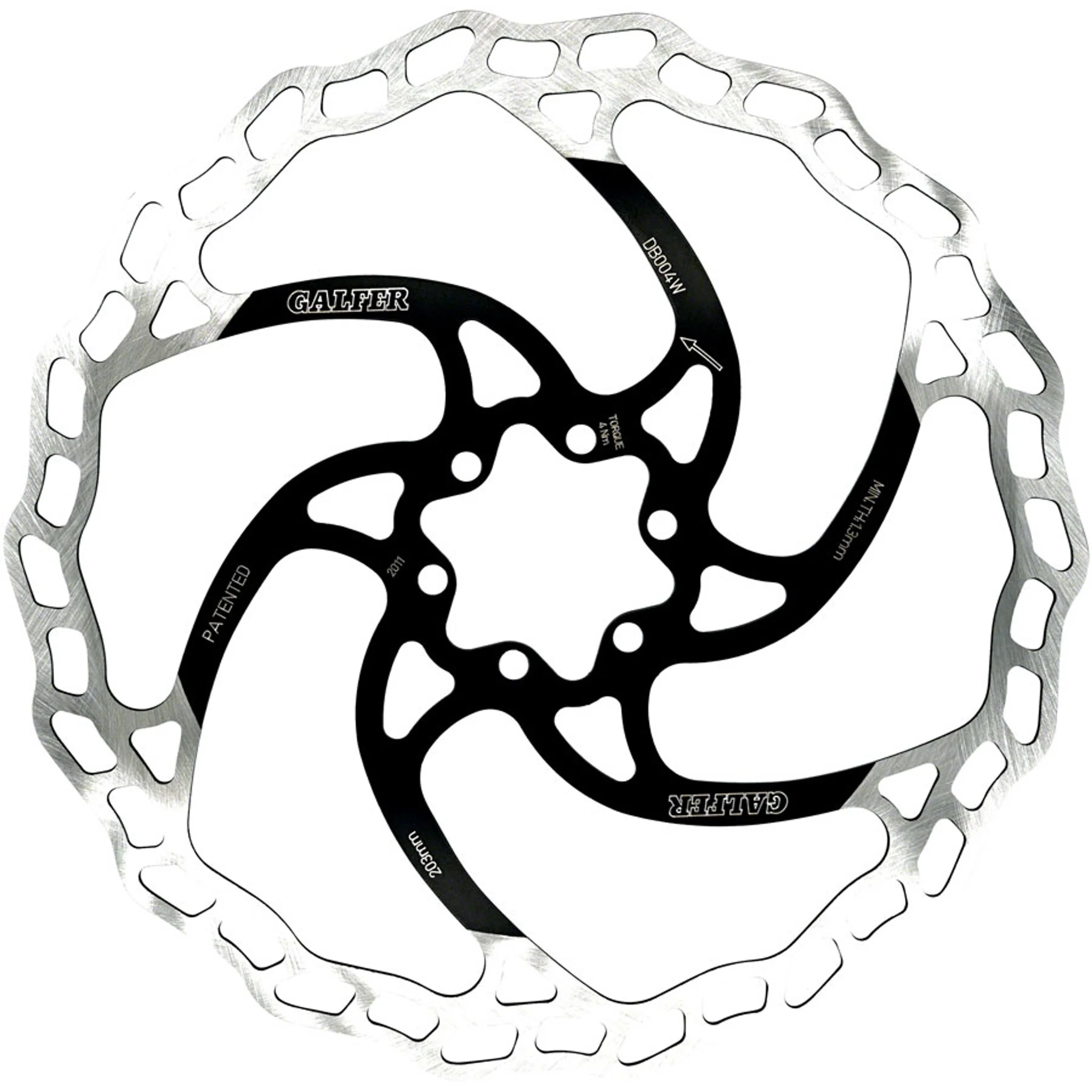 MTB 6-Bolt Rotor - Image 3