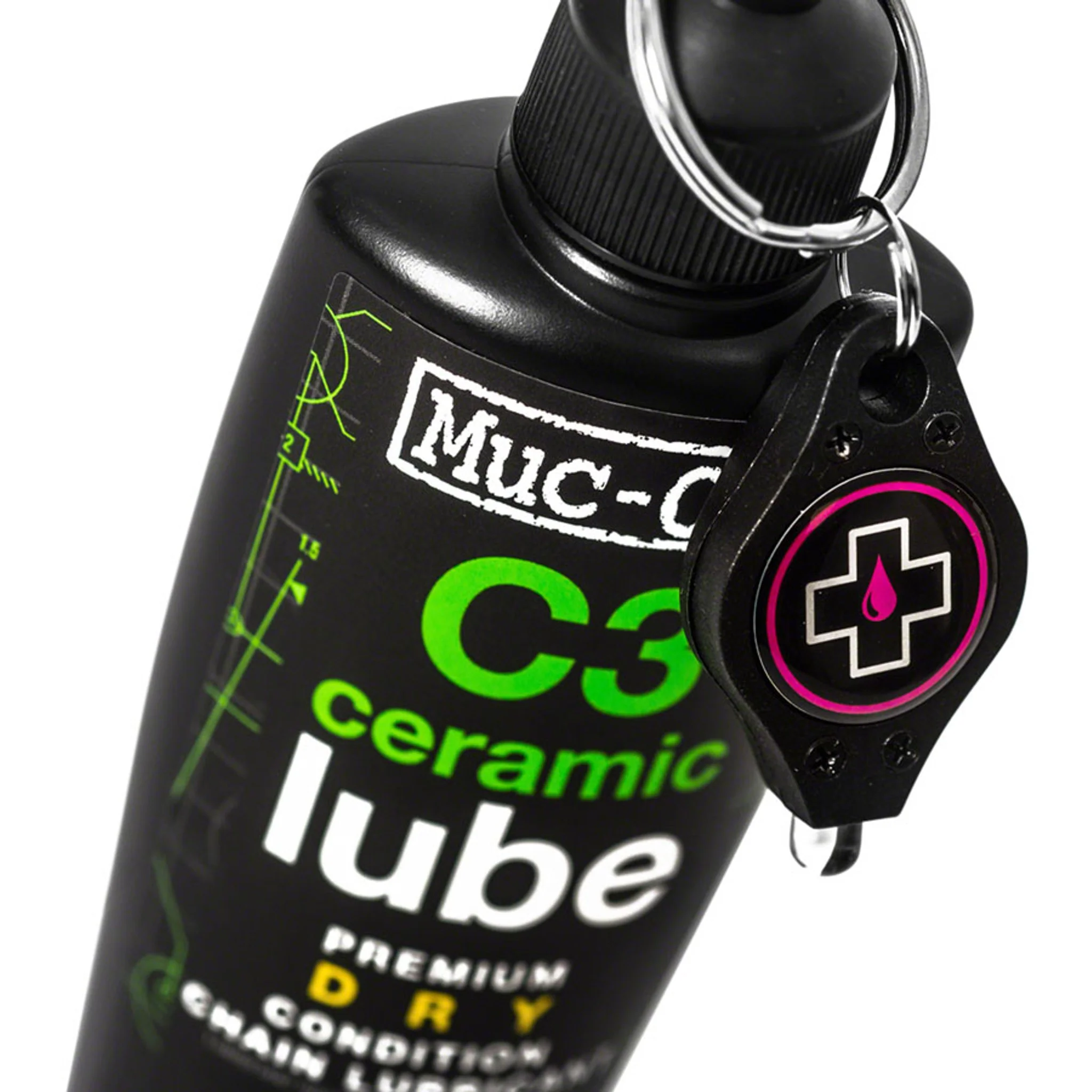 Muc-Off C3 Dry Ceramic Bike Chain Lube - 120ml, Drip, POP Box of 12 - Image 3