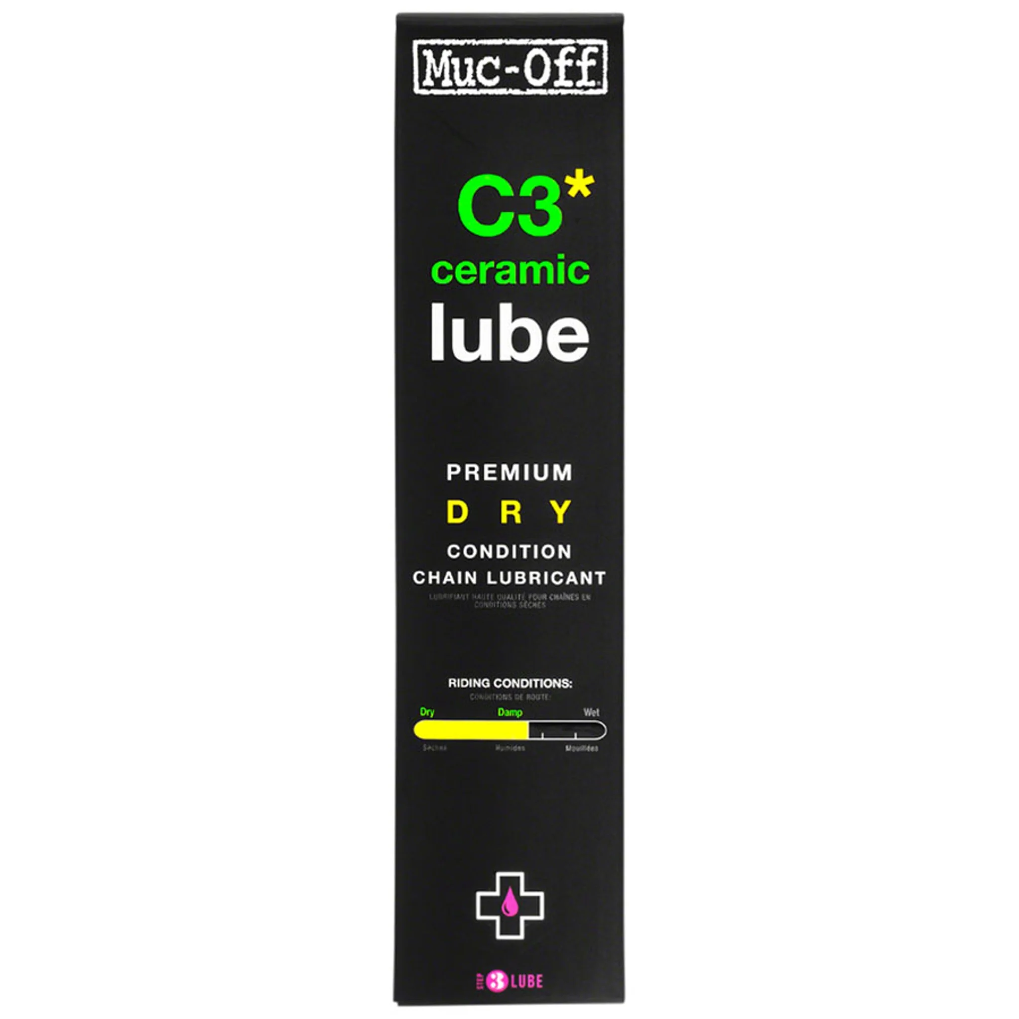 Muc-Off C3 Dry Ceramic Bike Chain Lube - 120ml, Drip, POP Box of 12 - Image 4