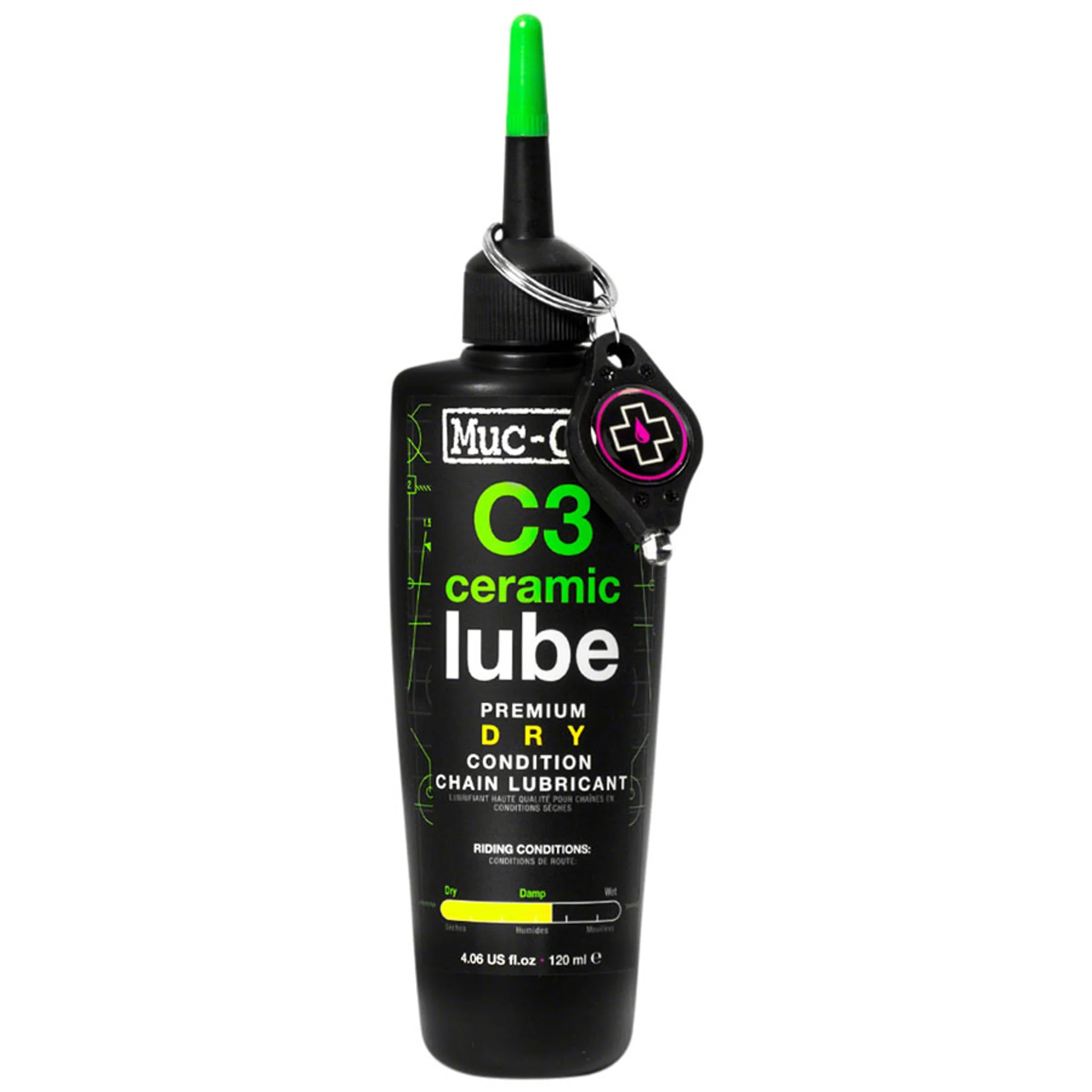 Muc-Off C3 Dry Ceramic Bike Chain Lube - 120ml, Drip, POP Box of 12 - Image 5