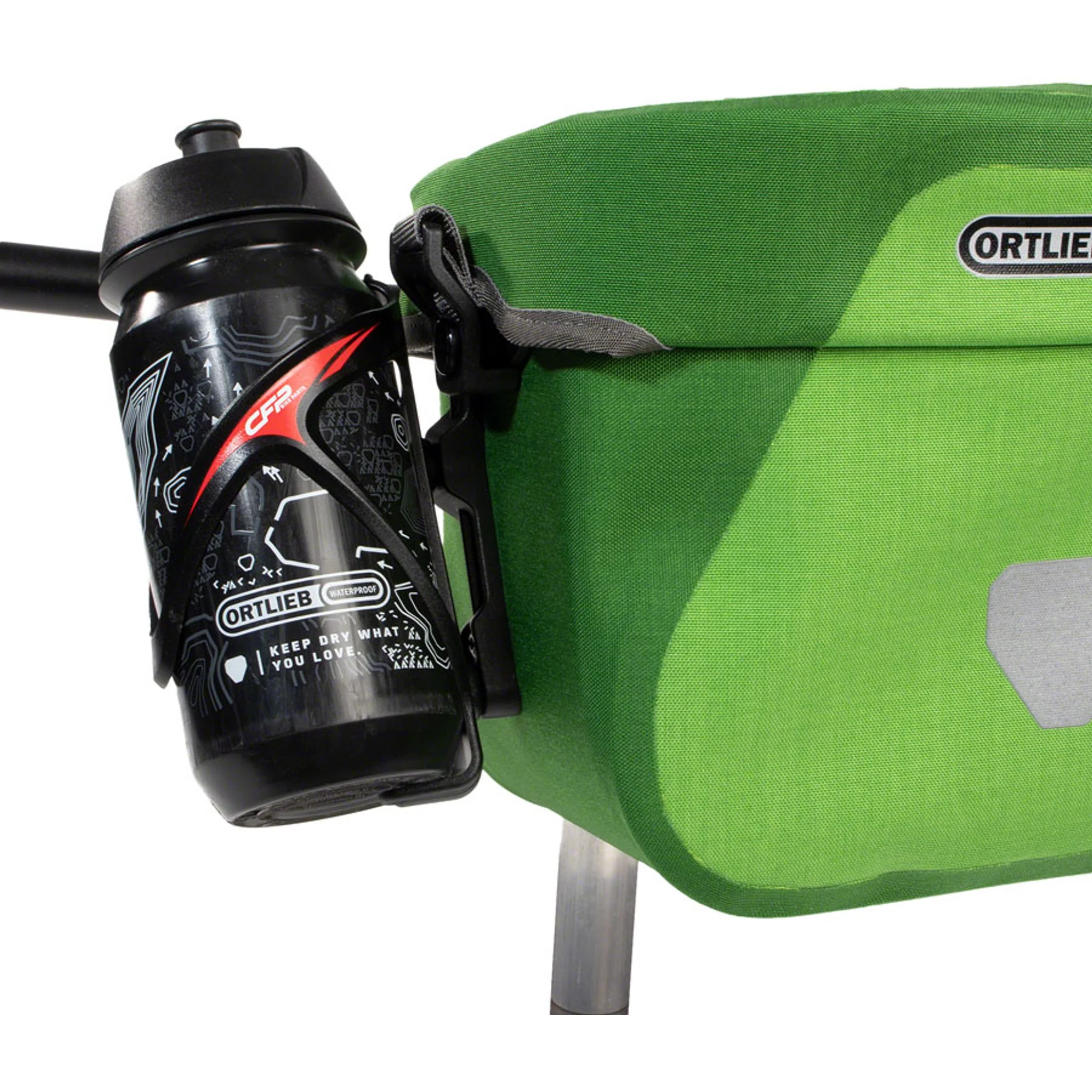 O-Strap Bottle Cage Mount - Black - Image 3