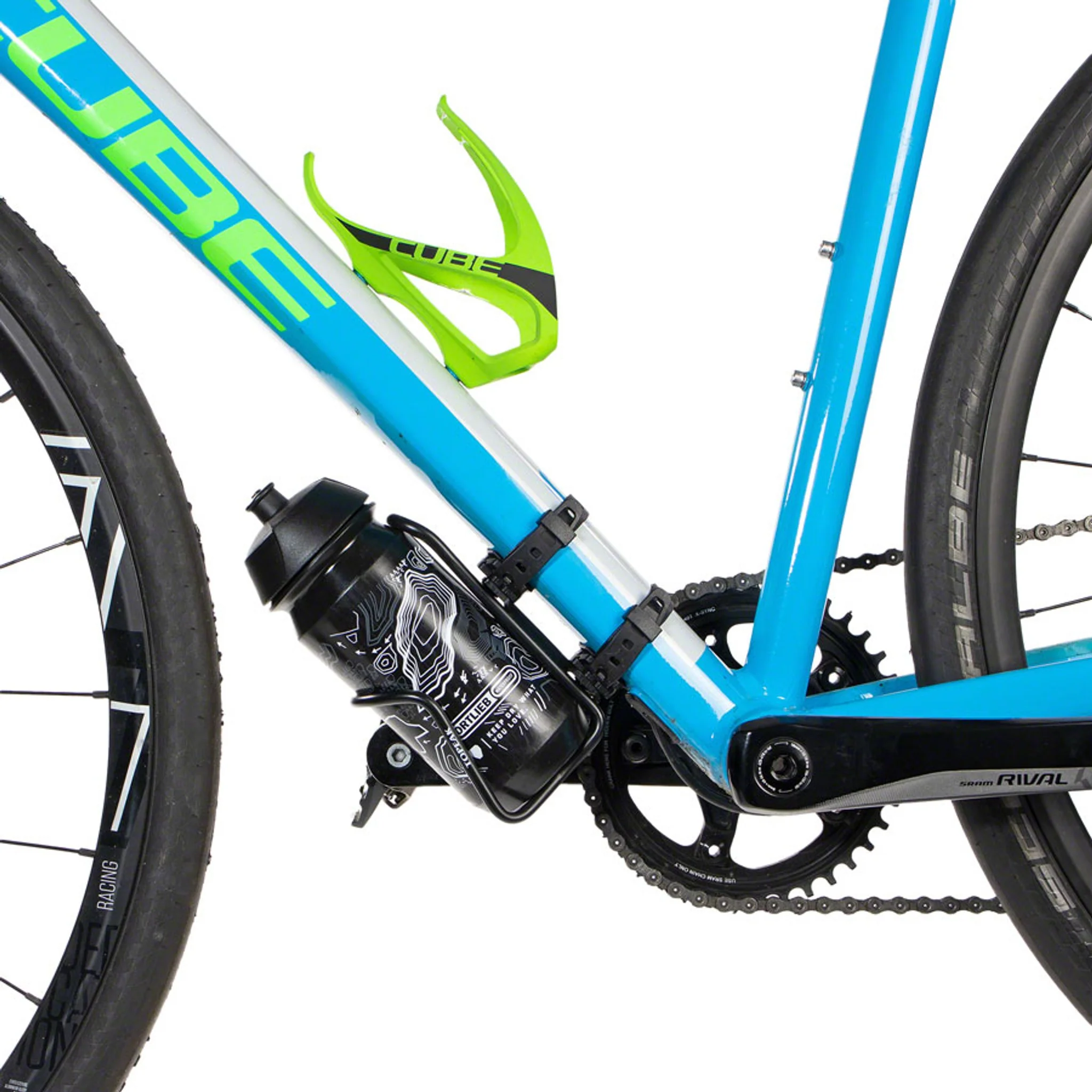O-Strap Bottle Cage Mount - Black - Image 6