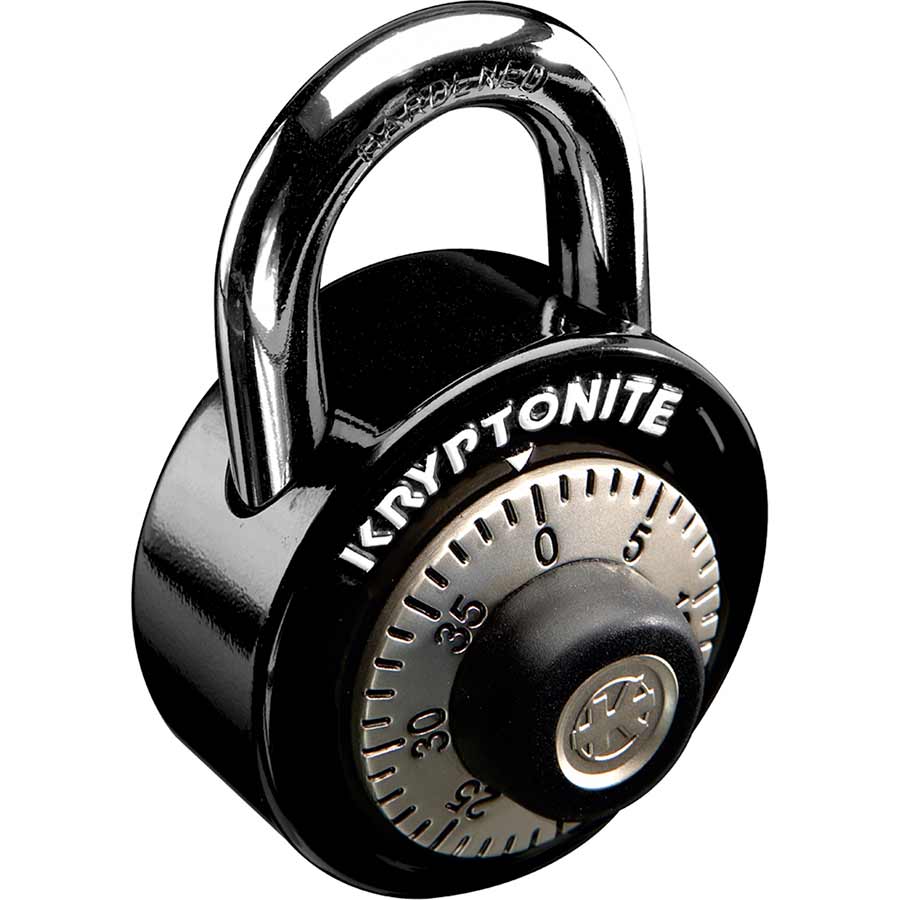 Gripper, Padlock, Combination, 50mm, 1.9'', Black