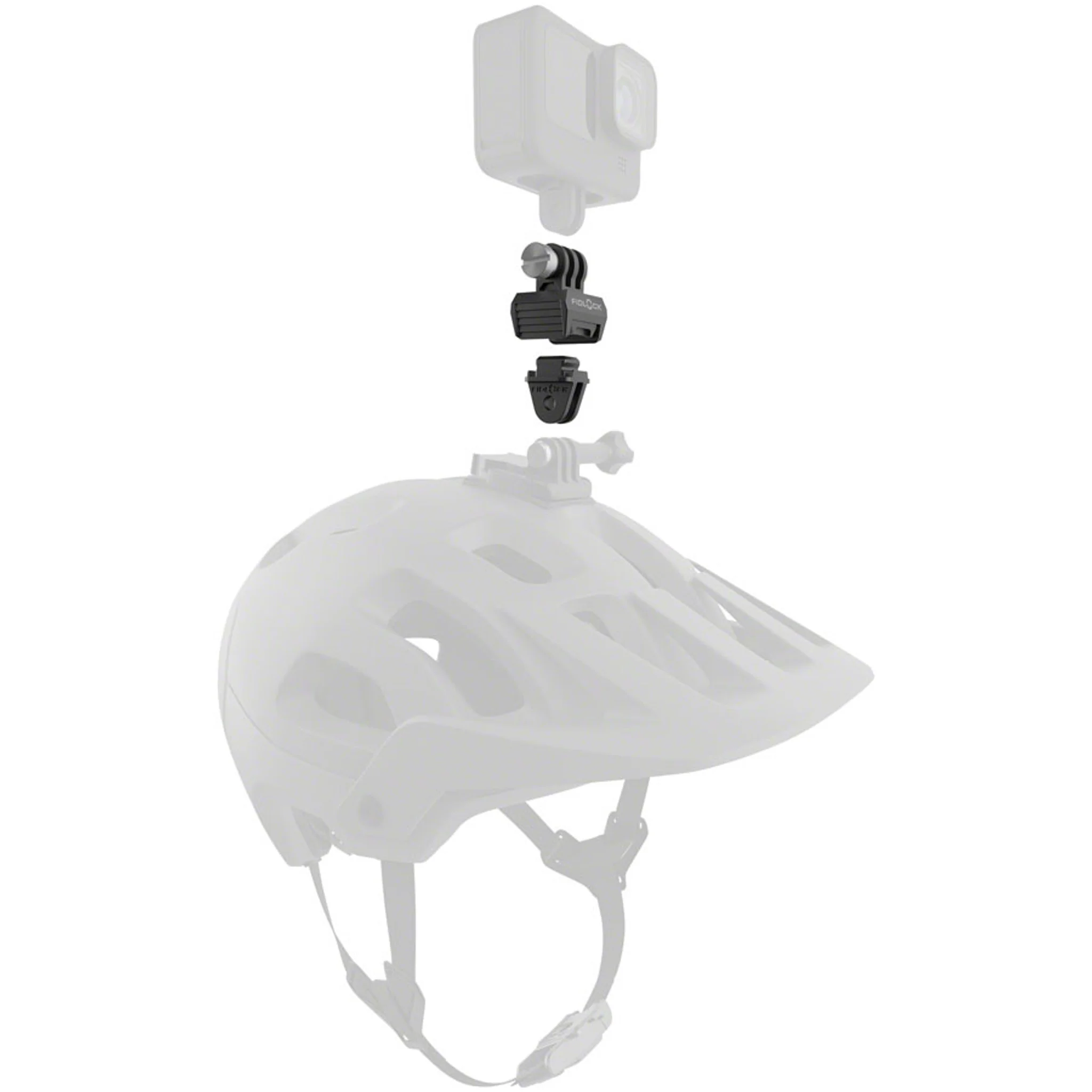 Pinclip Action Cam Mount Set - Black - Image 2