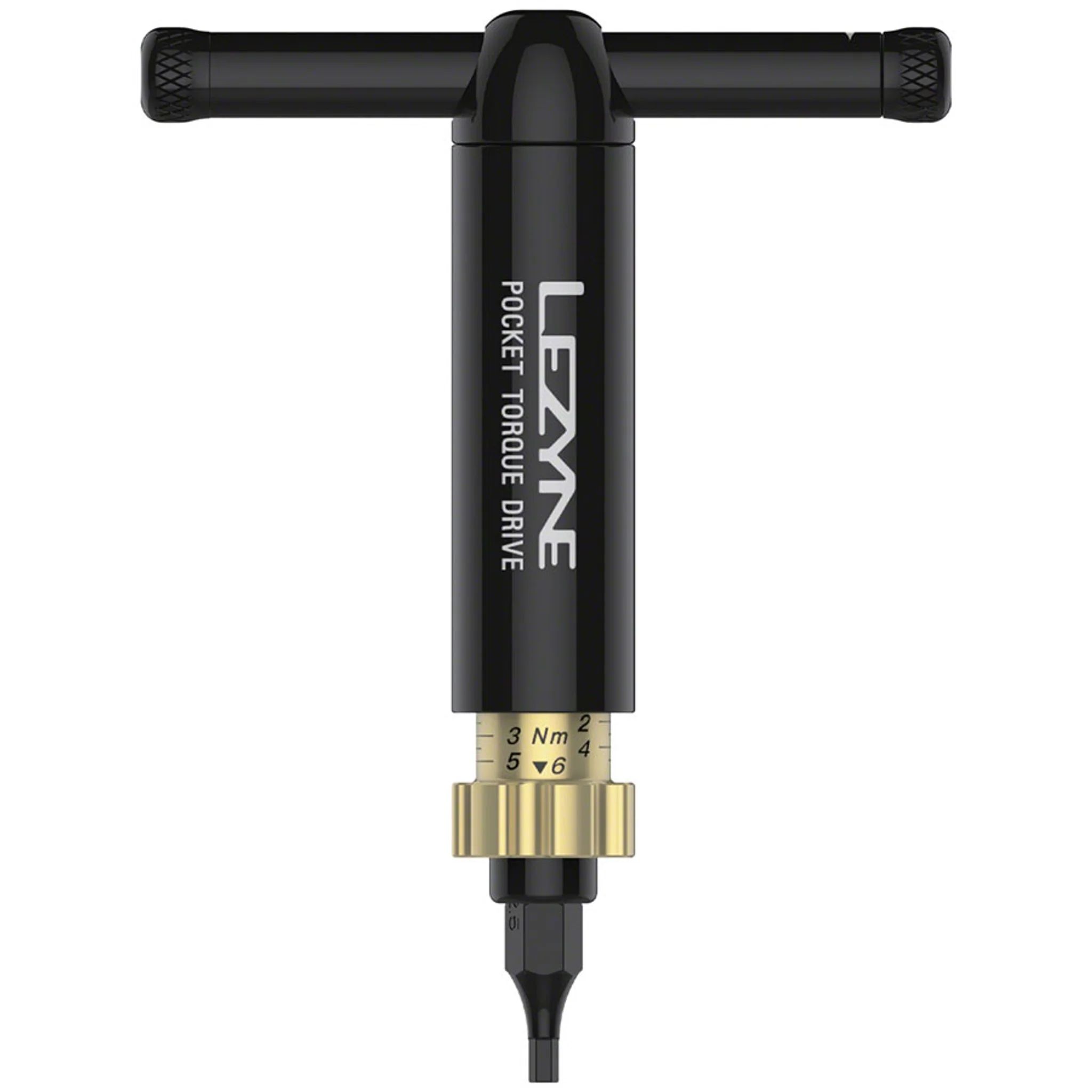 Pocket Torque Drive Torque Wrench - 2-6 Nm, 2.5, 3, 4, 5MM, T20, AND T25 BITS, With Storage Case, Black