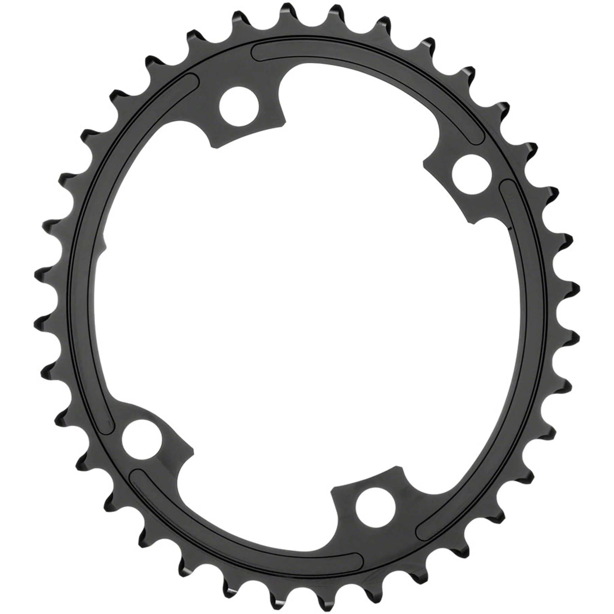 Premium Oval 110 BCD 4-Bolt Road Chainring for Shimano M9100/8000 - Image 3