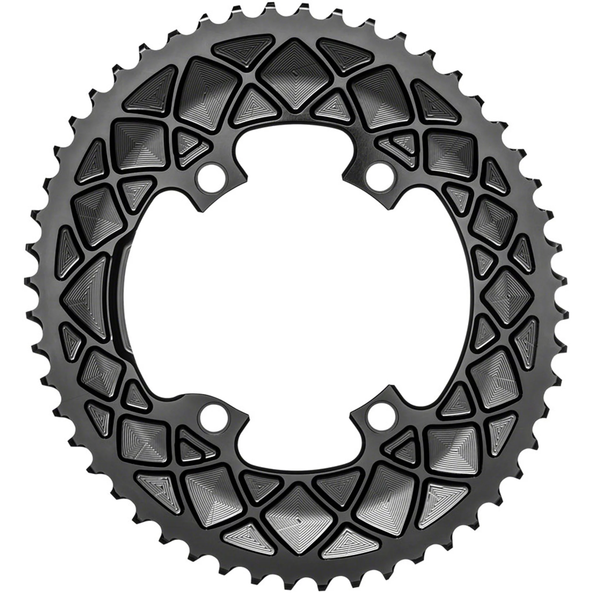 Premium Oval 110 BCD 4-Bolt Road Chainring for Shimano M9100/8000 - Image 5