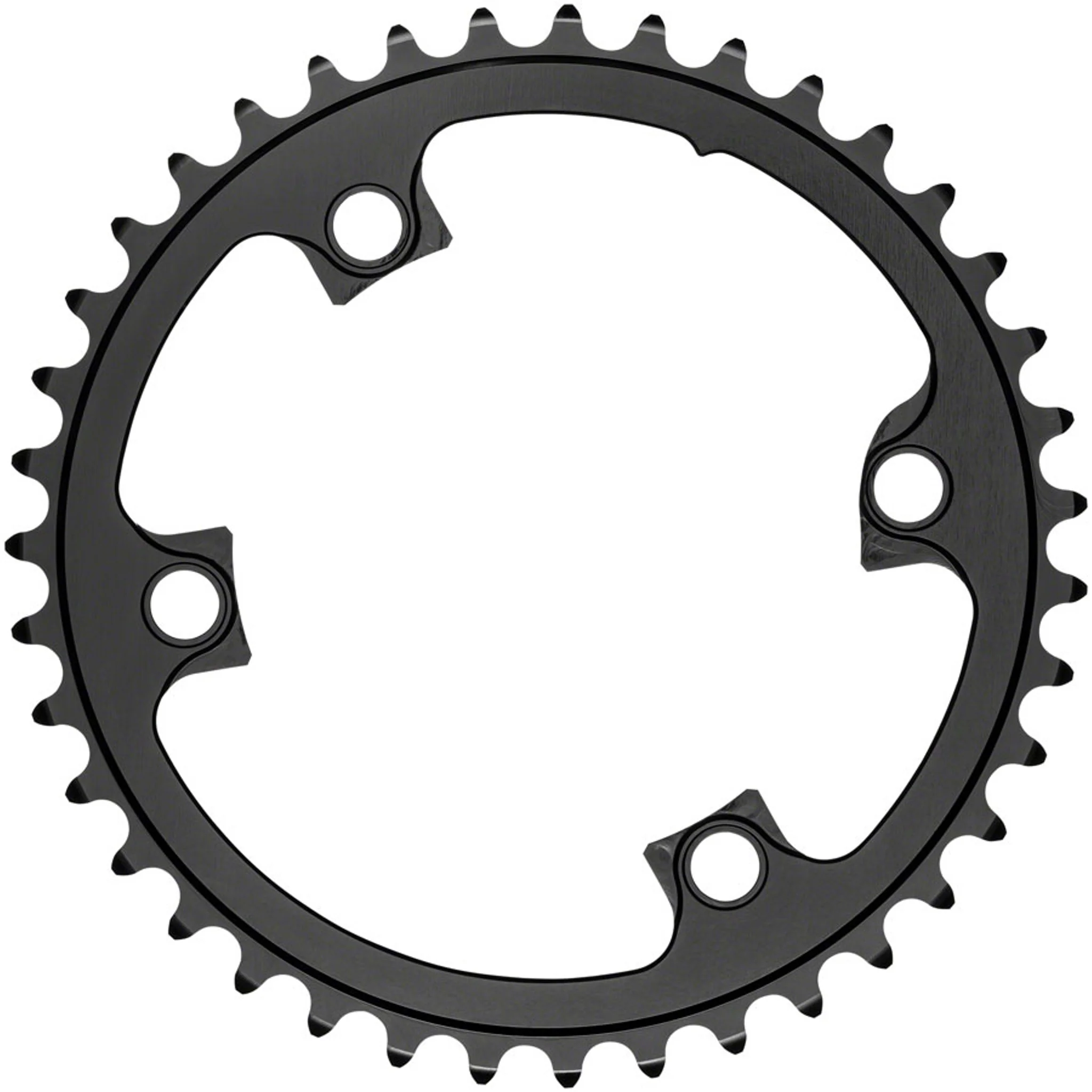 Premium Round 110 BCD 4-Bolt Road Chainring for Shimano M9100/8000 - Image 2