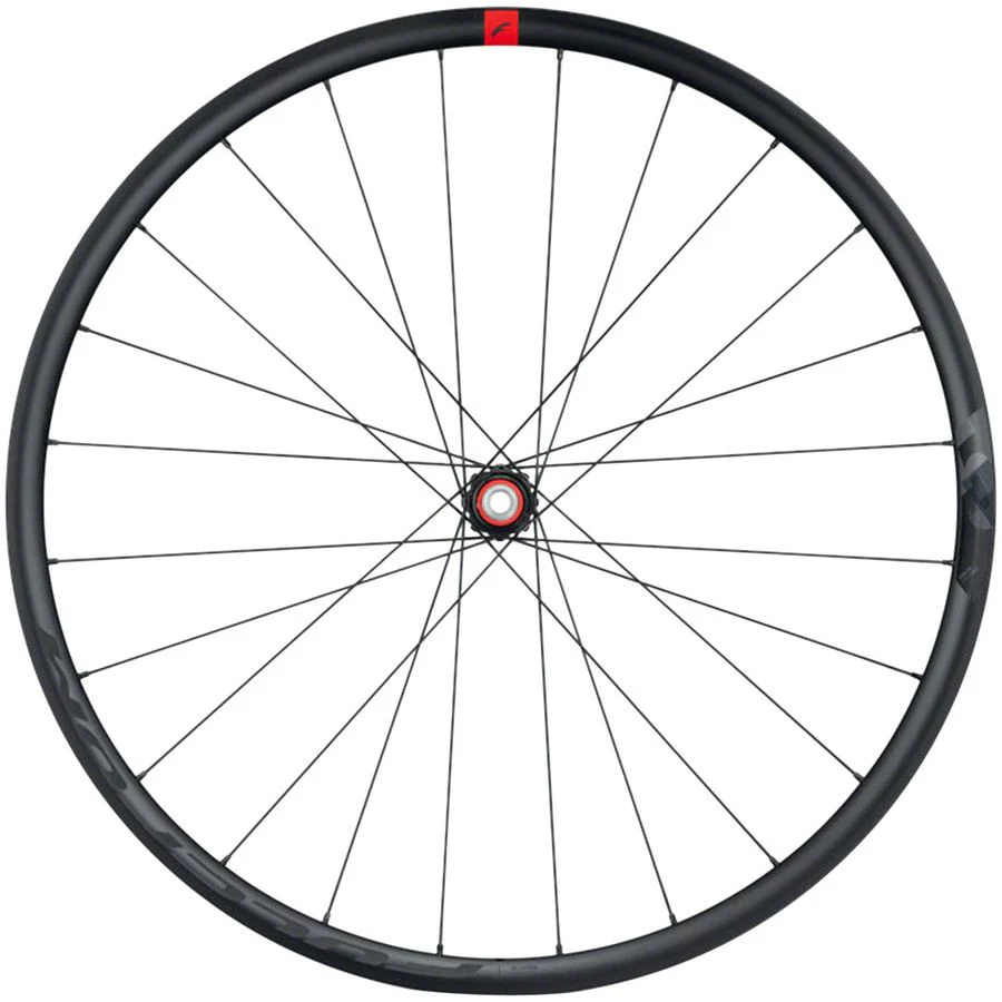 Racing 5 DB Front Wheel - 700c, 12 x 100mm, Center-Lock Disc, Black