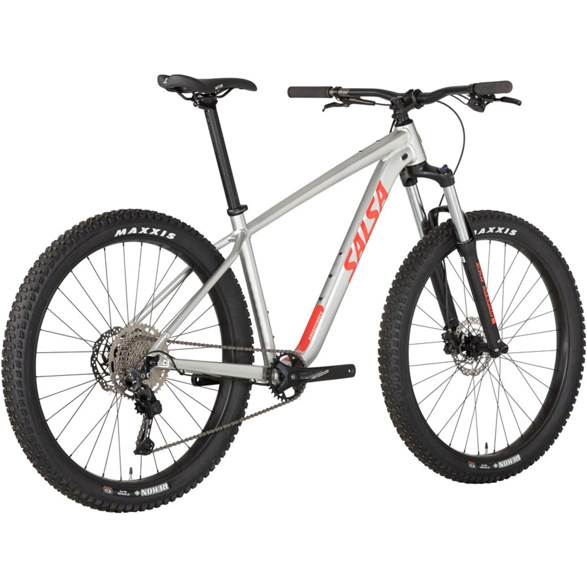 Rangefinder Deore 10 27.5+ Bike - Silver - Image 3