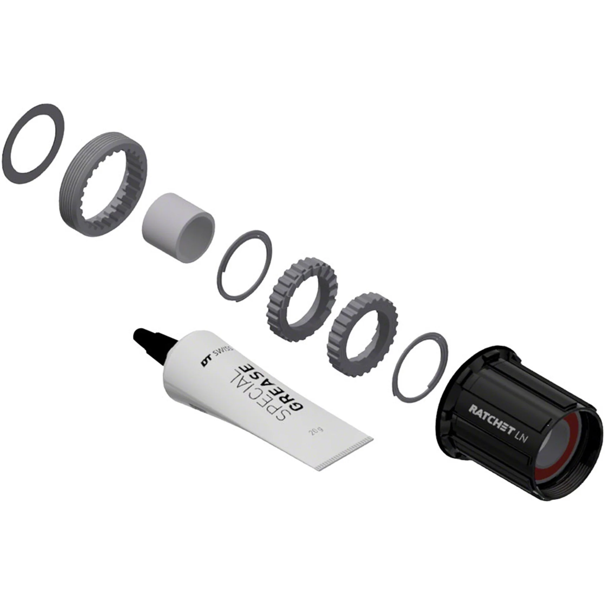 Ratchet LN Freehub Body Upgrade Kit