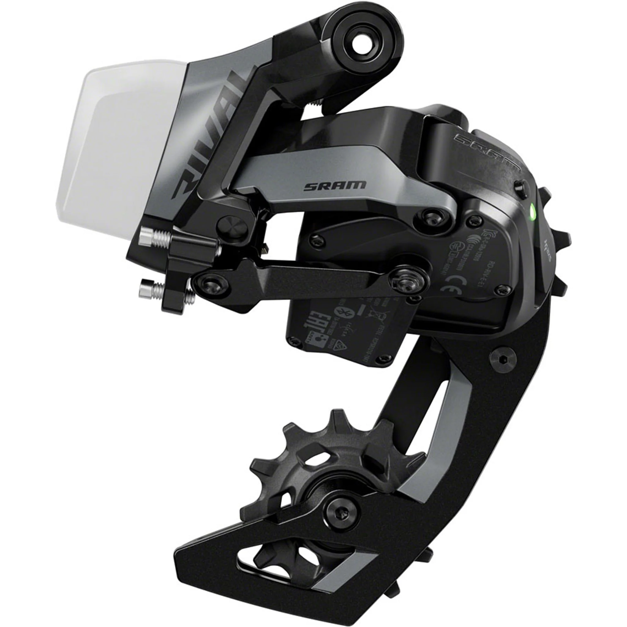 SRAM Rival AXS Rear Derailleur - 12-Speed, 36t Max, (Battery Not Included), Aluminum Cage, Black, E1