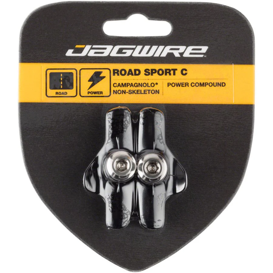 Road Sport C Brake Pads Campagnolo Non-Skeleton, Black