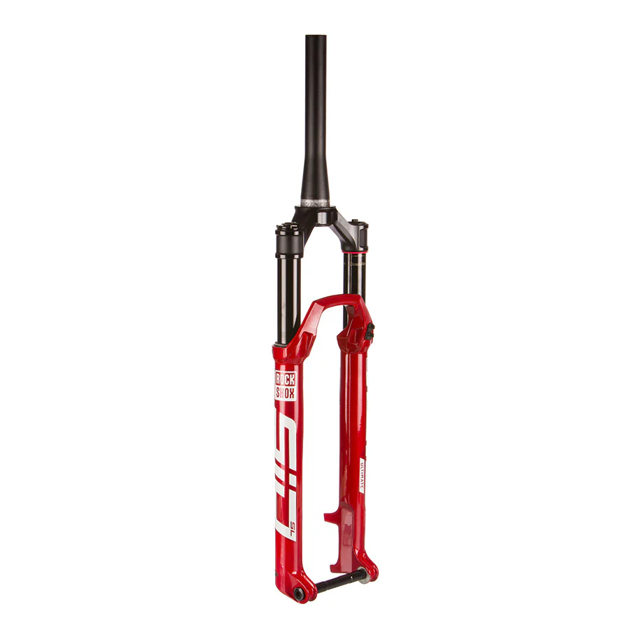 RockShox, SID SL Ultimate 3P Remote E1, Suspension Fork, 29'', DebonAir, 100mm, 1-1/8''-1.5'', 15x110mm TA, Rake: 44mm, Red, Remote: Sold Separately - Image 2