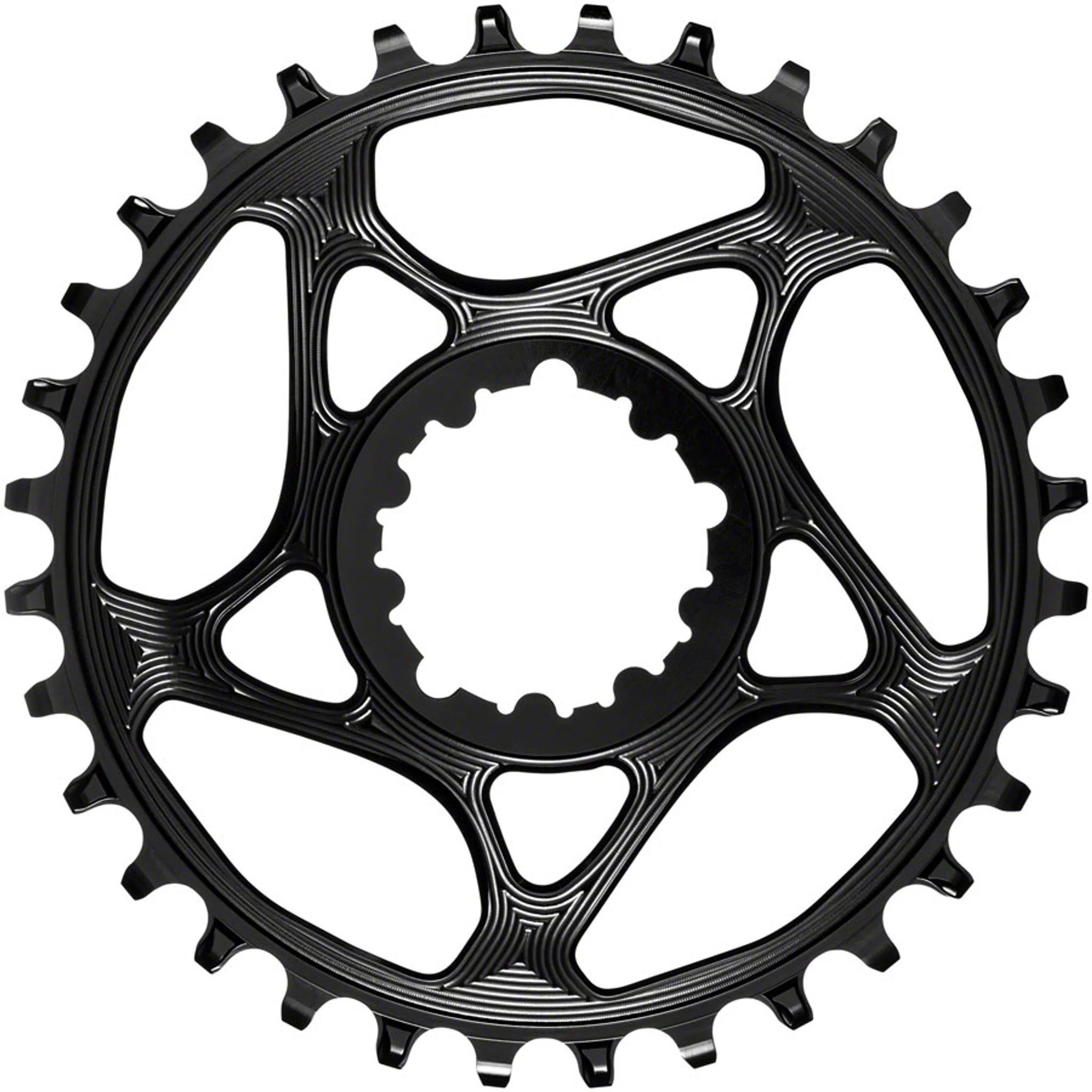 Round Direct Mount Chainring for SRAM 3-Bolt