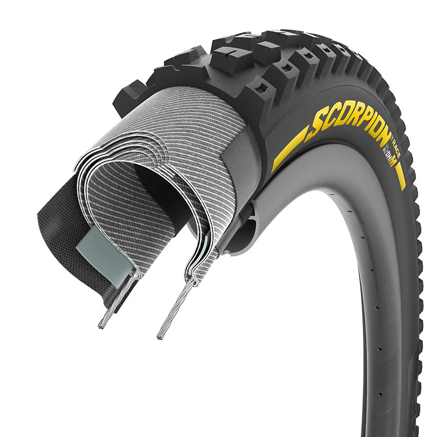 Scorpion Race DH M, Mountain Tire, 27.5x2.5, Folding, Tubeless Ready, SmartEVO DH, DualWALL, 60TPI, Black - Image 3