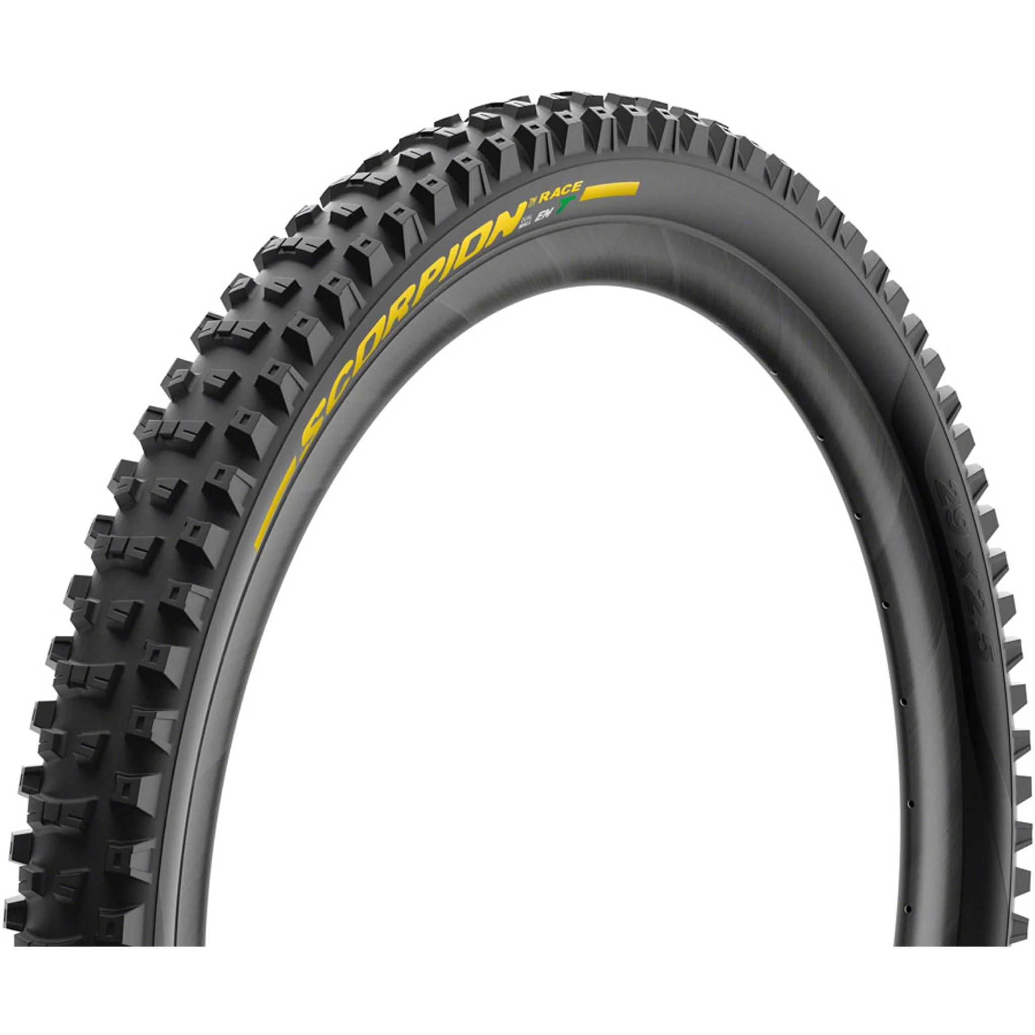 Scorpion Race Enduro T Tire - 29 x 2.5, Tubeless, Folding, Yellow Label Team Edition, DualWALL, SmartEVO DH - Image 3
