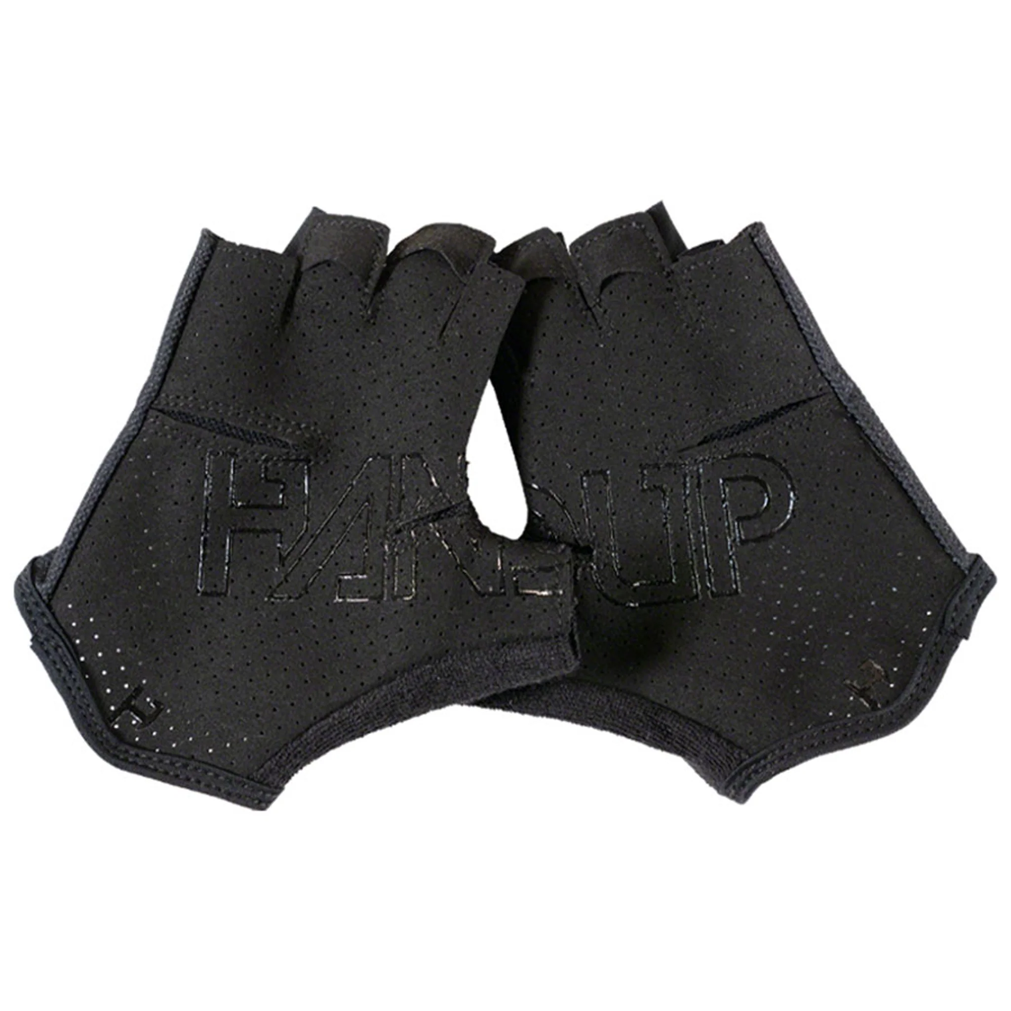 Shorties Solid Black Gloves - Image 2