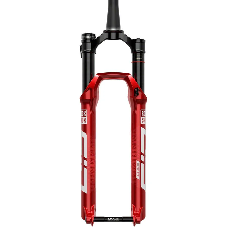 SID Ultimate Flight Attendant Race Day 2 Suspension Fork - 29", 120 mm, 15 x 110 mm, 44 mm Offsett, Electric Red, 3P Crown, D1 - Image 2