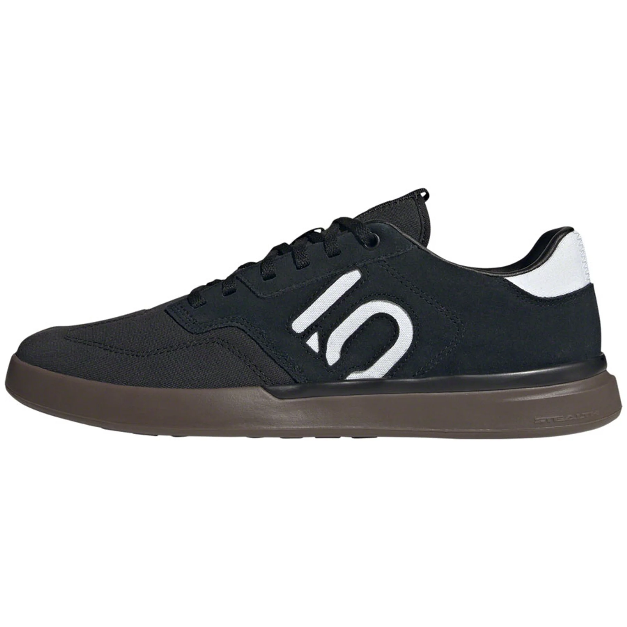 Sleuth Canvas Flat Shoes - Core Black/Core Black/FTWR White - Image 3