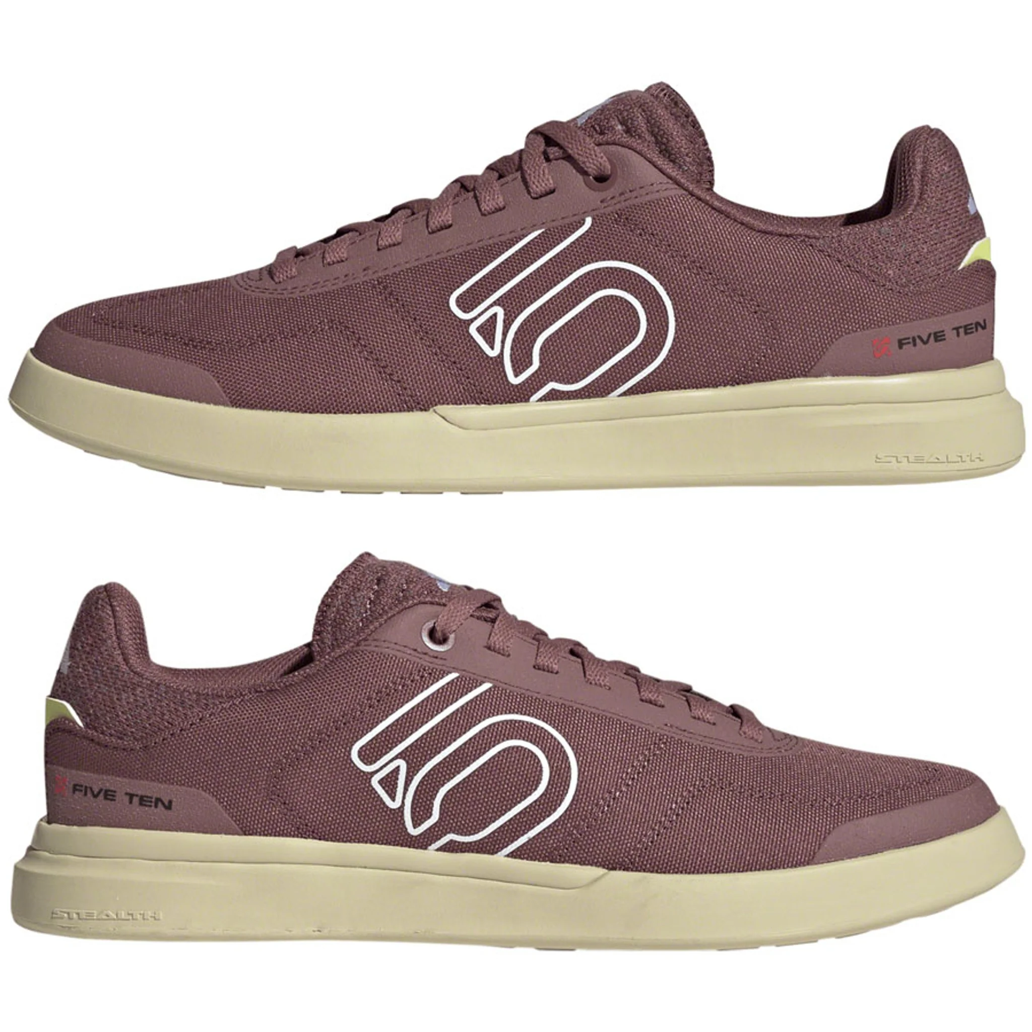 Sleuth DLX Canvas Flat Shoes - Women's, Quiet Crimson/Ftwr White/Core Black - Image 12