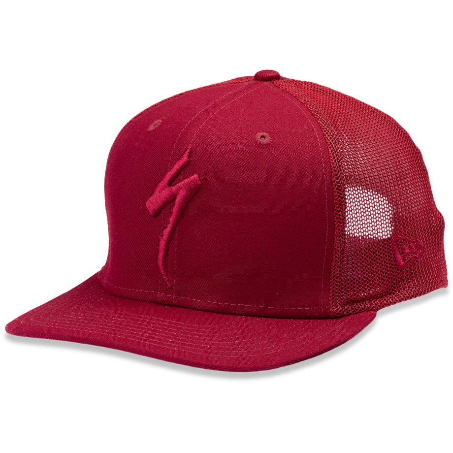 Specialized S-Logo New Era Trucker Hat - Crimson