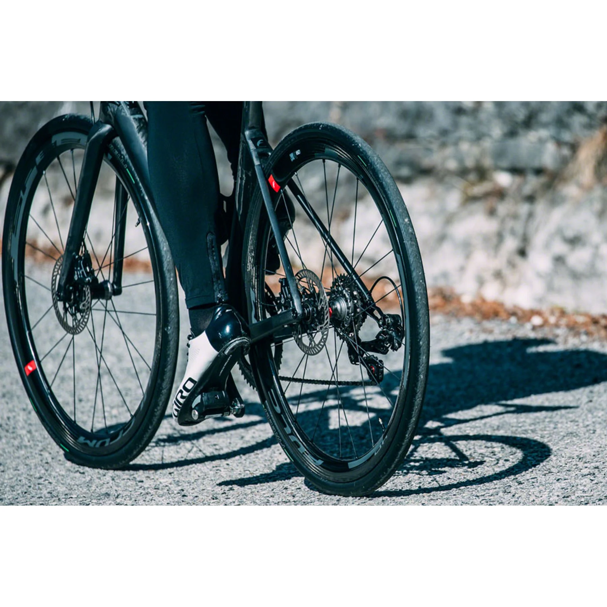 Speed 40 DB Wheelset - 700, 12 x 100/142mm, Center-Lock, HG 11 ,Black, 2-Way Fit - Image 8
