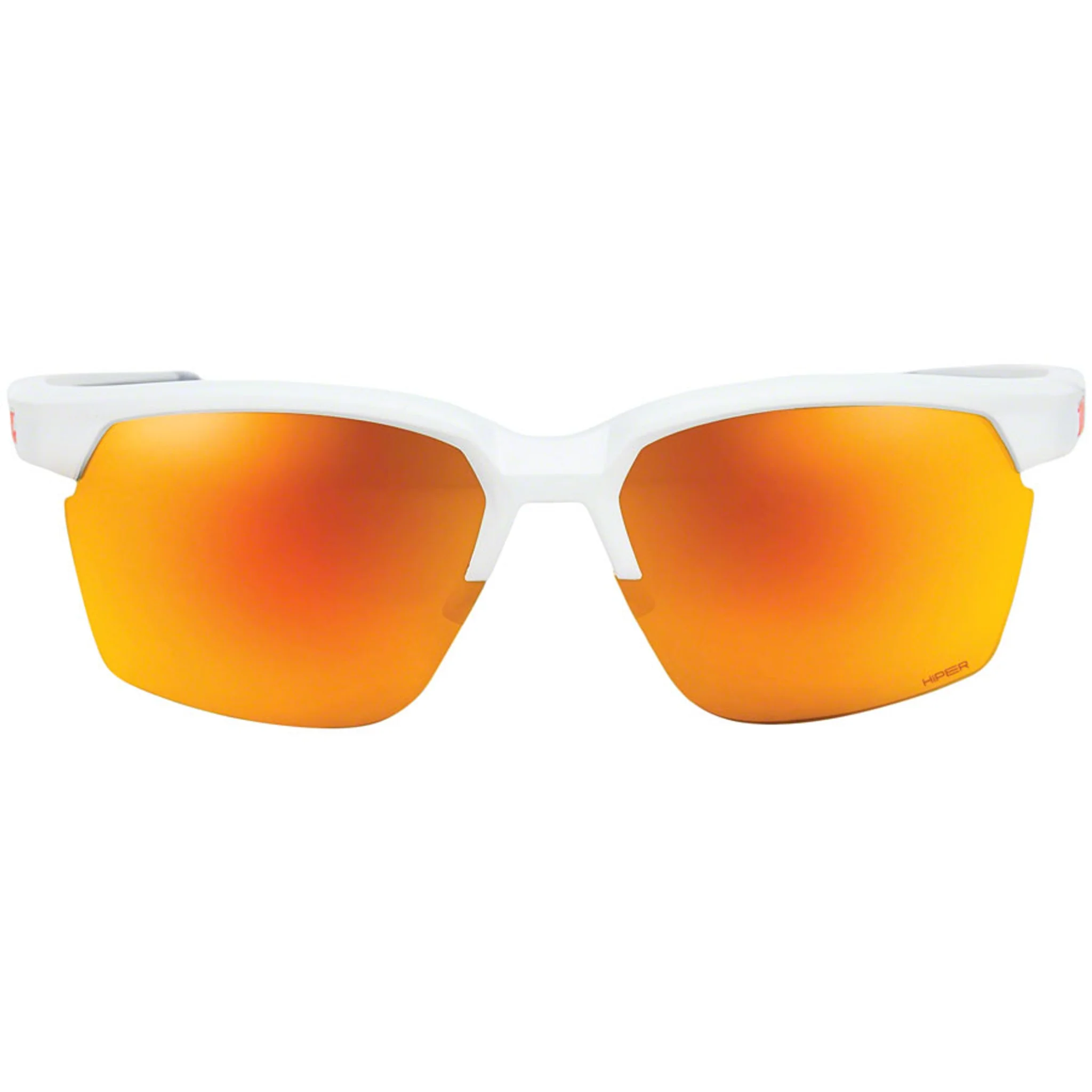 Sportcoupe Sunglasses - Soft Tact White, HiPER Red Multilayer Mirror Lens - Image 2