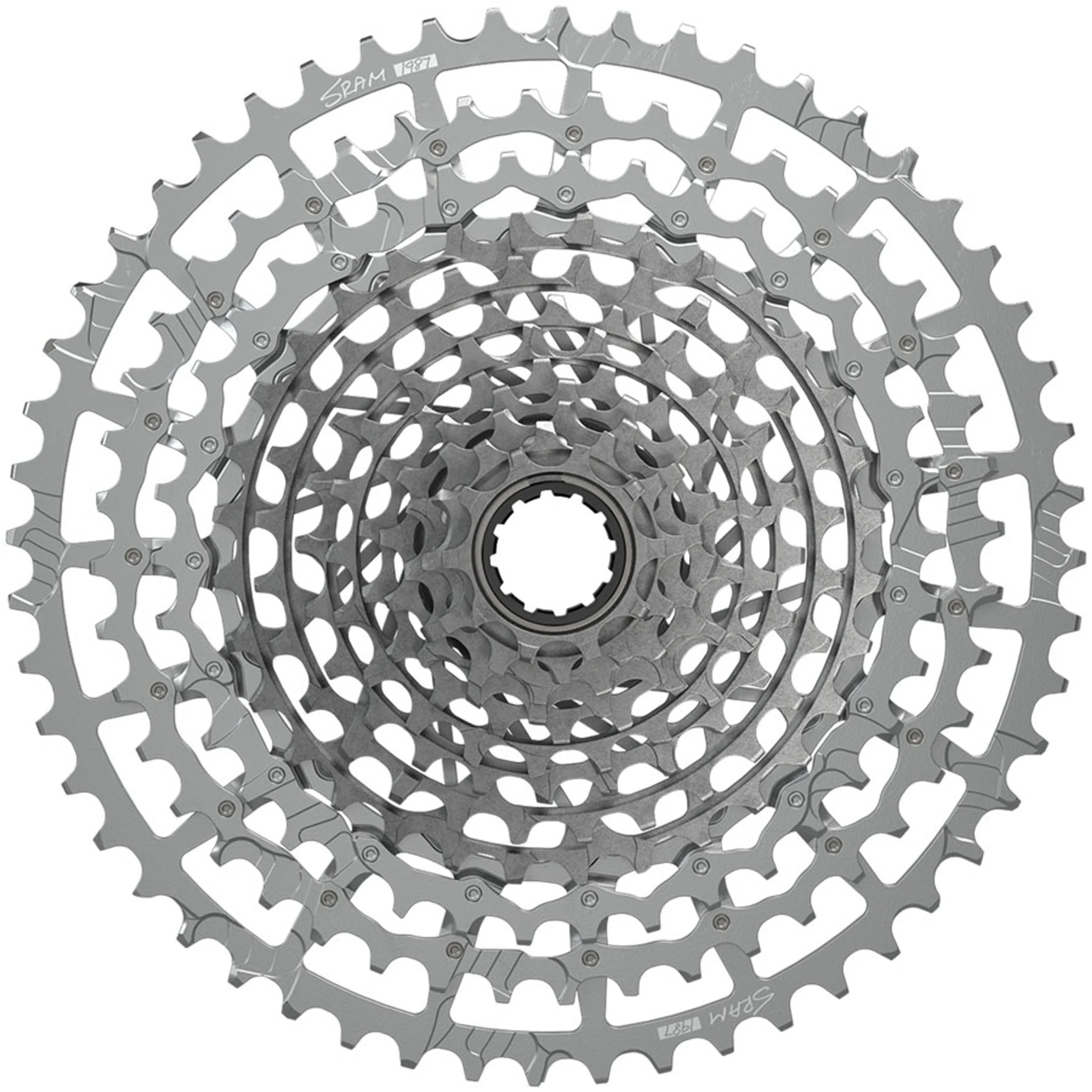 SRAM 1987 Eagle Transmission Power Meter Groupset - 170mm, 32 and 34t Chainrings, POD Controllers, 10-52t Cassette, Rear Derailleur, Chain - Image 7