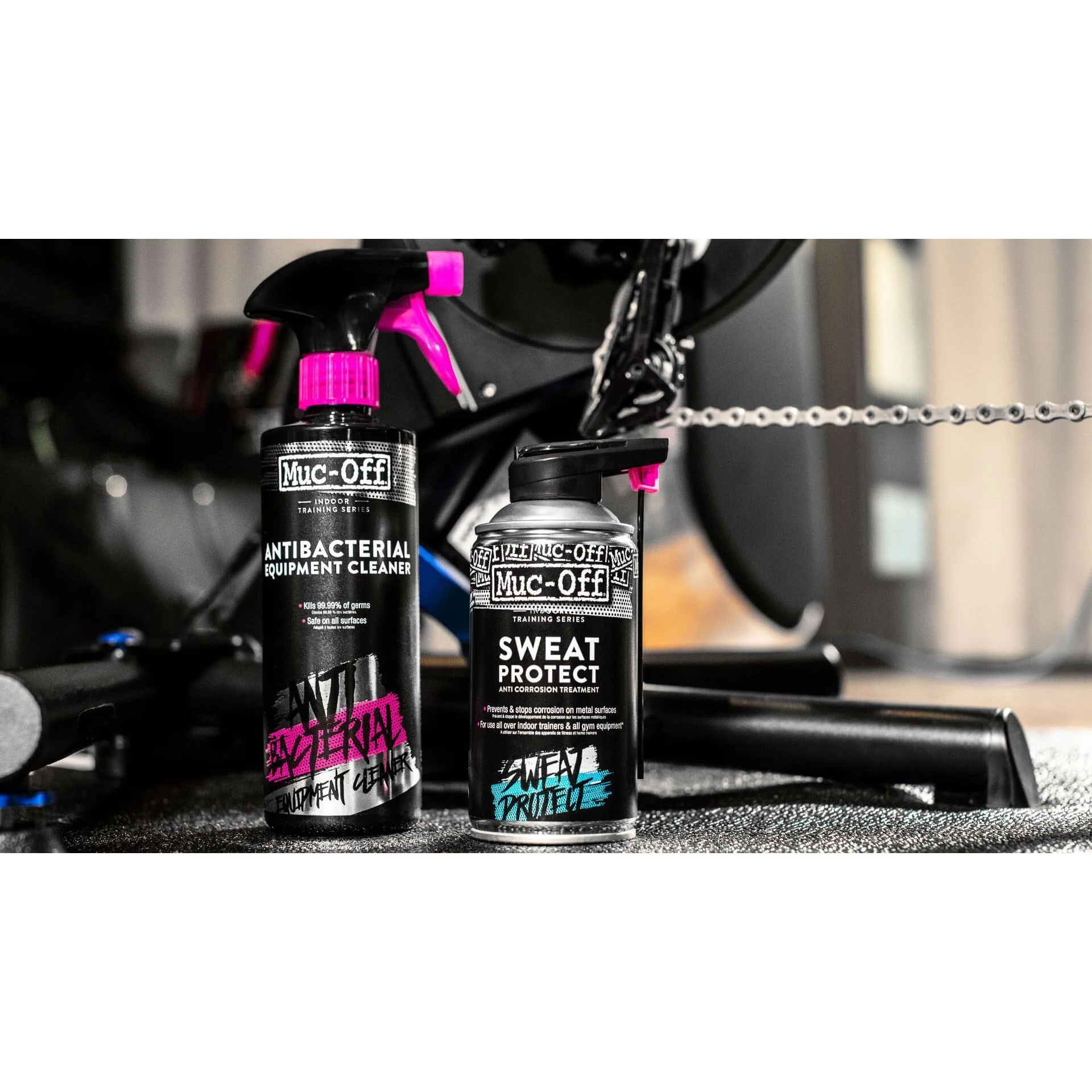 Muc-Off Sweat Protect for Indoor Trainers & Gym Equipment - 300ml - Image 5
