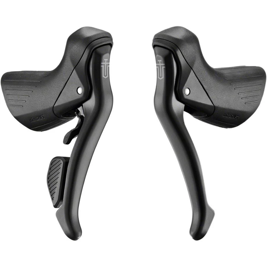 Sword Black Drop Bar Shifter/Brake Lever Set - 1 x 9-Speed, Black