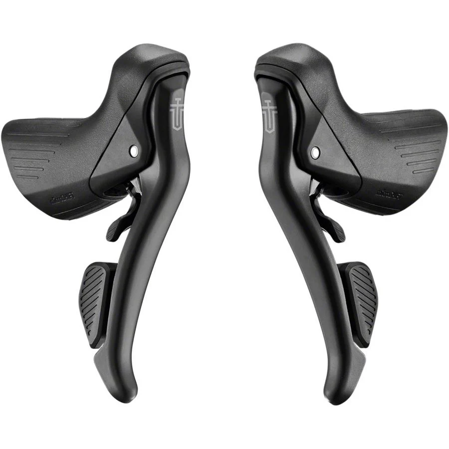 Sword Black Drop Bar Shifter/Brake Lever Set - 2 x 9-Speed, Black