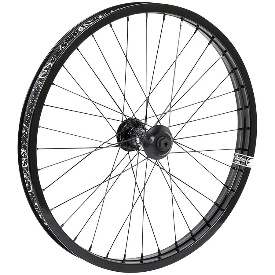 Symbol Front Wheel - 20", 3/8" x 100mm, Black