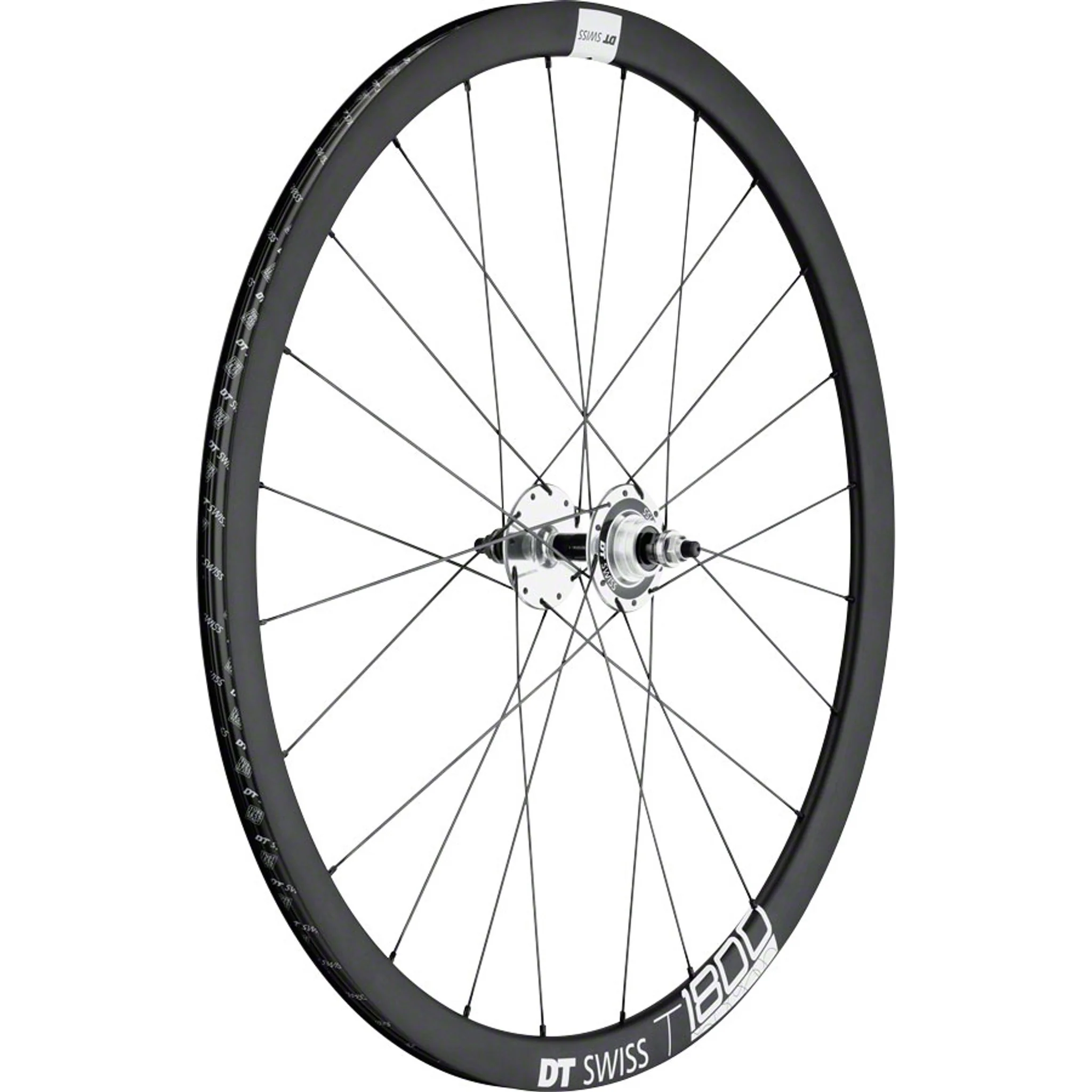 T 1800 Rear Wheel - 700, 10 x 1 x 120mm, Threaded Track, Black