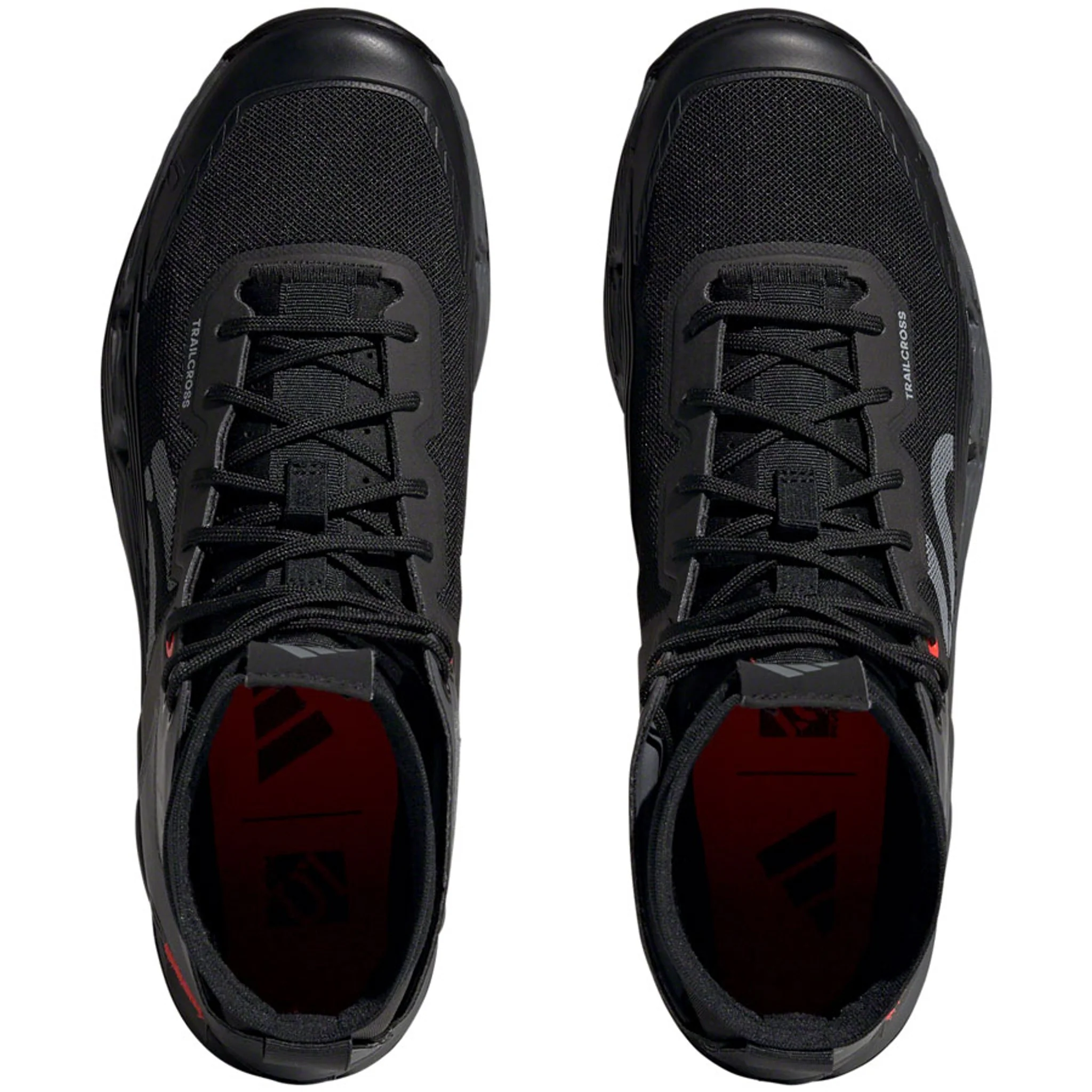 Trailcross Mid Pro Flat Shoes - Men's, Core Black / Grey Two / Solar Red - Image 3