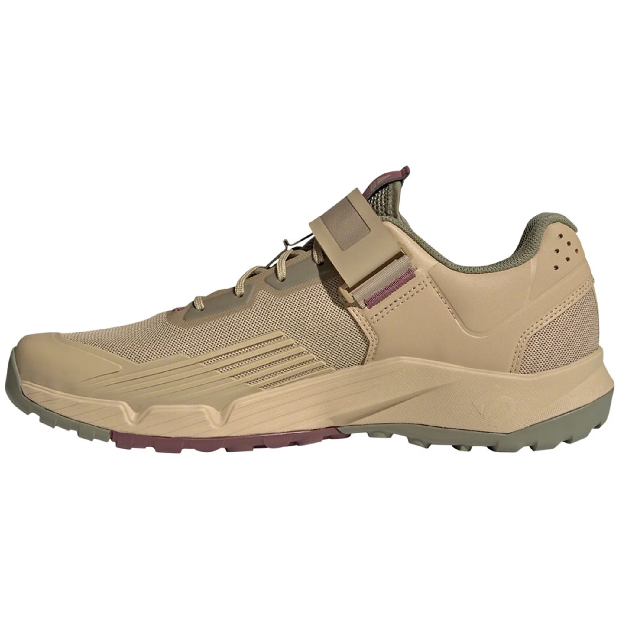 Trailcross Mountain Clipless Shoes - Men's, Beige Tone/Blue Rush/Orbit Green - Image 2