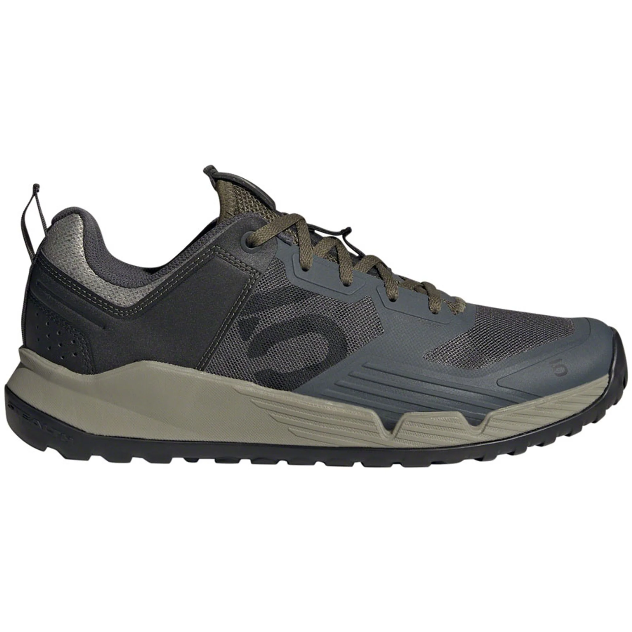 Trailcross XT Flat Shoes - Men's, Gray Six/Core Black/Olive Strata